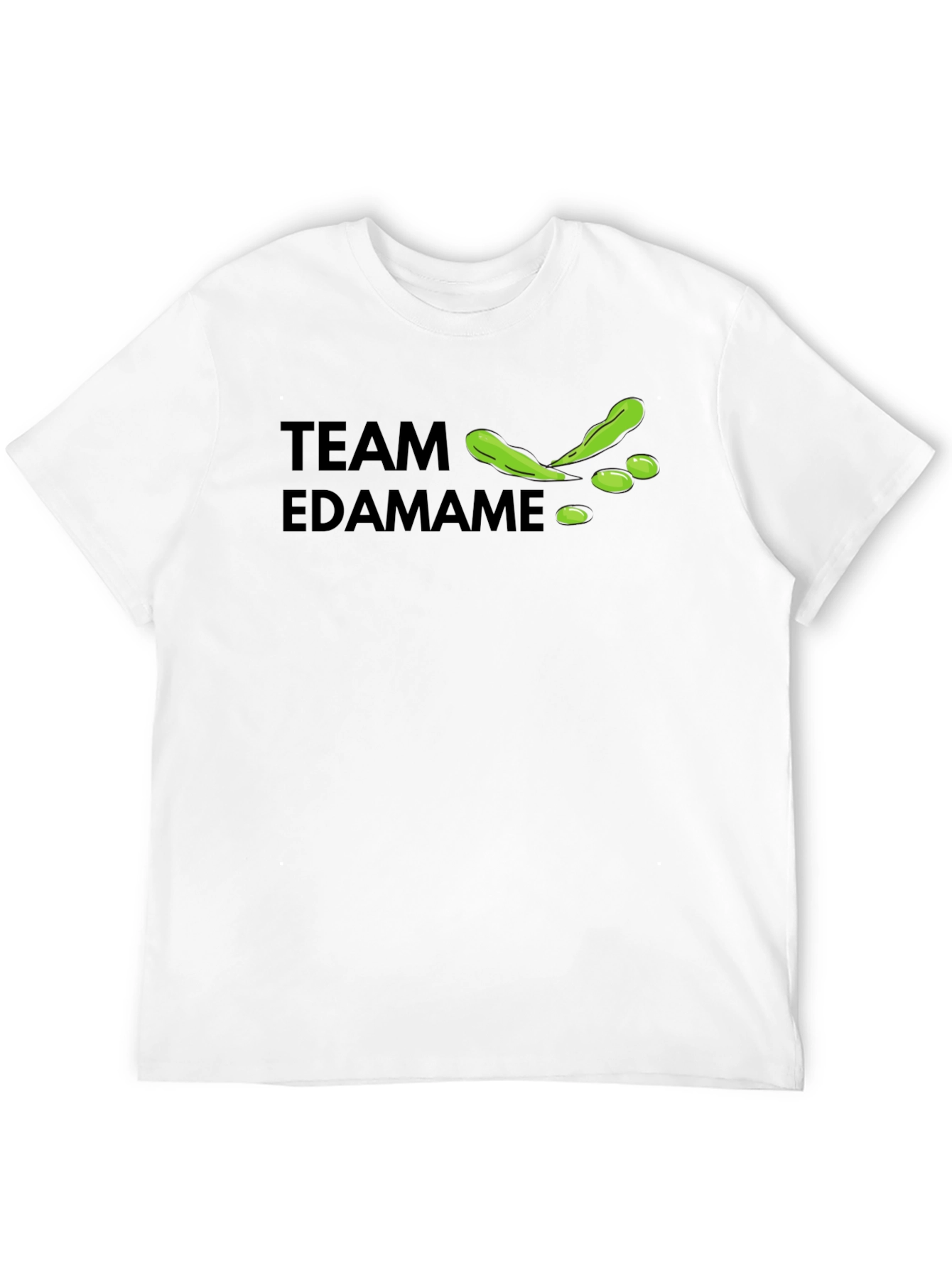 Team Edamame Graphic T-Shirt - Casual Crew Neck Tee