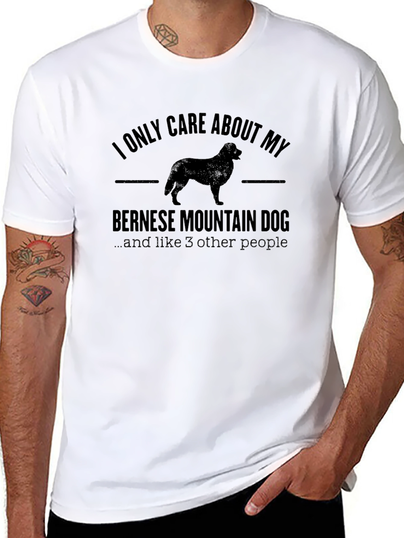 Bernese Mountain Dog Lover T-Shirt