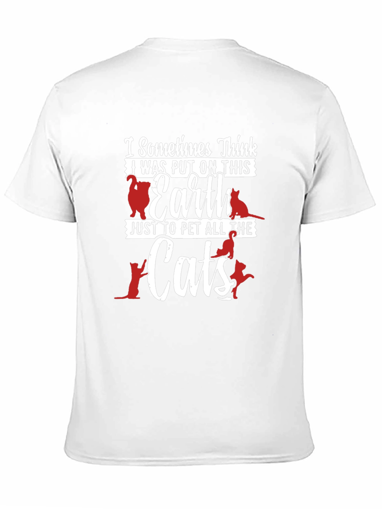 Cat Lover Graphic T-Shirt - Pet All the Cats
