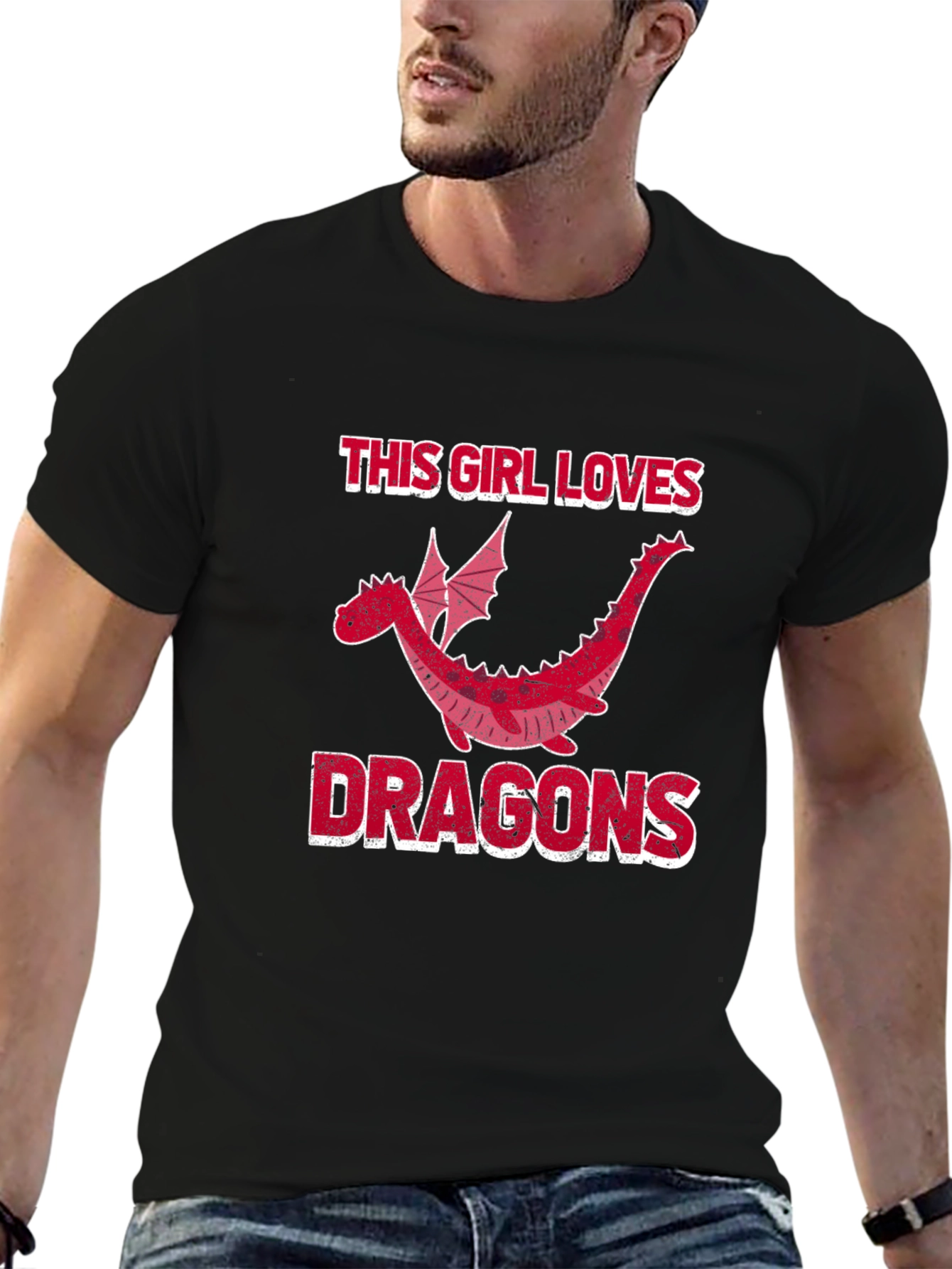 This Girl Loves Dragons T-Shirt