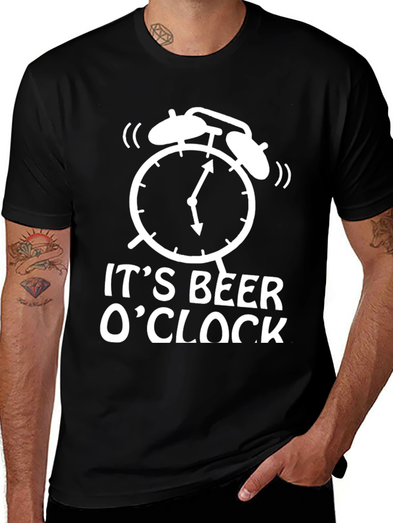 Its Beer OClock Graphic T-Shirt