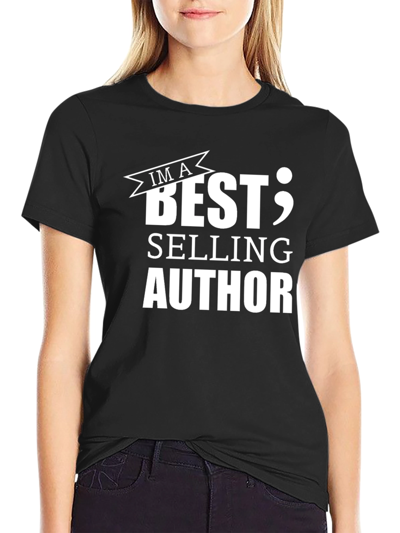 Im a Best Selling Author Black T-Shirt