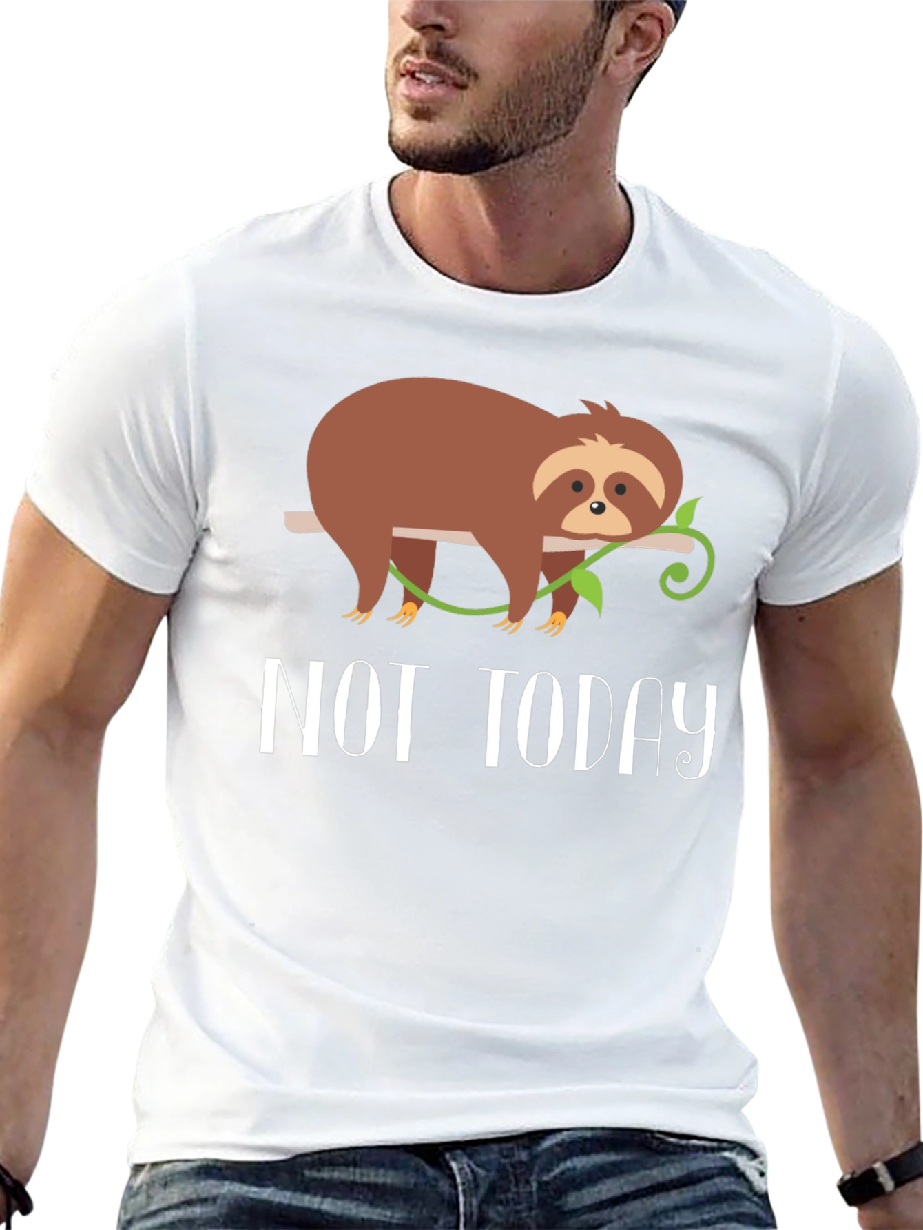 Funny Sloth Not Today T-Shirt