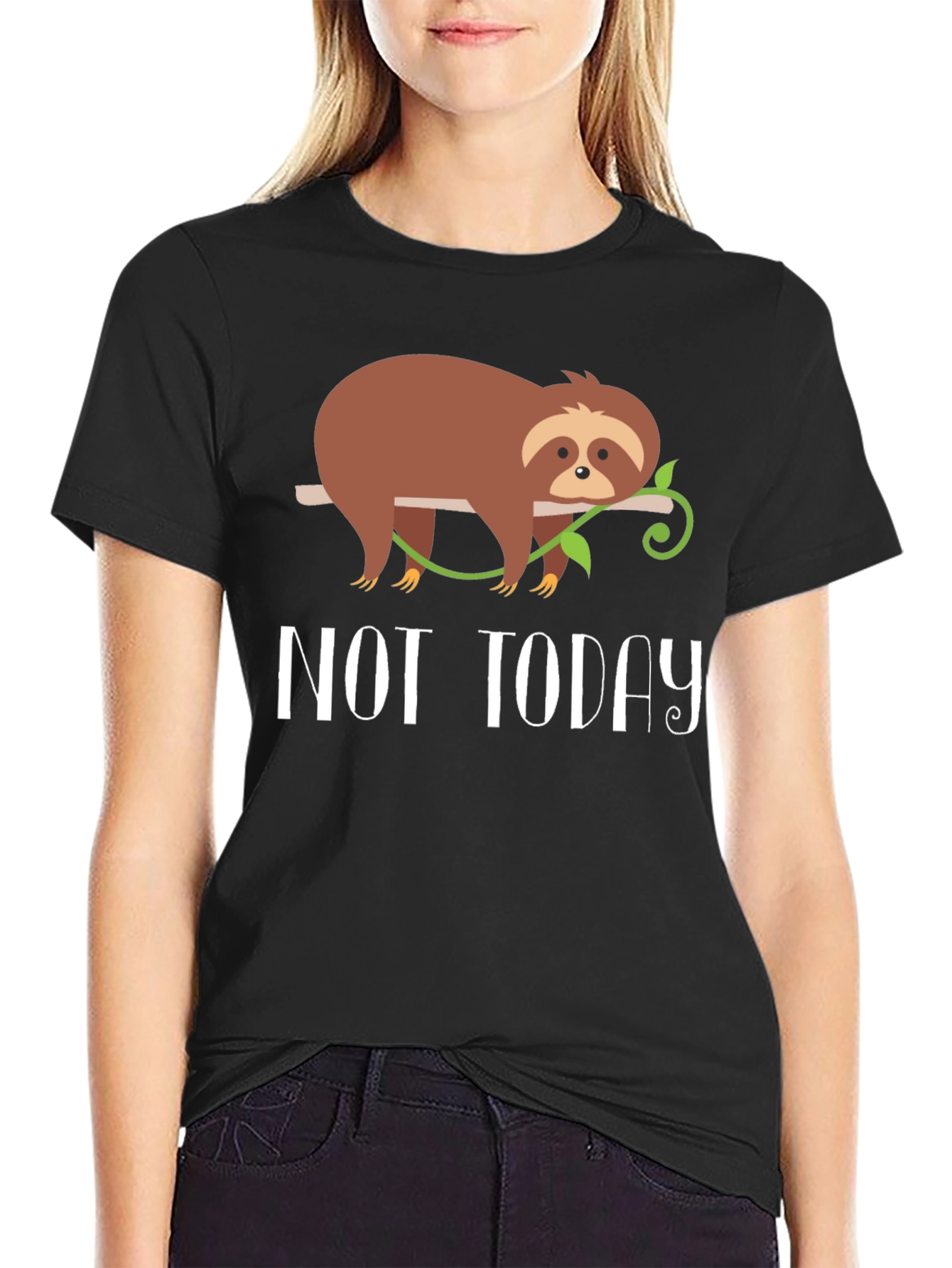 Funny Sloth Not Today T-Shirt