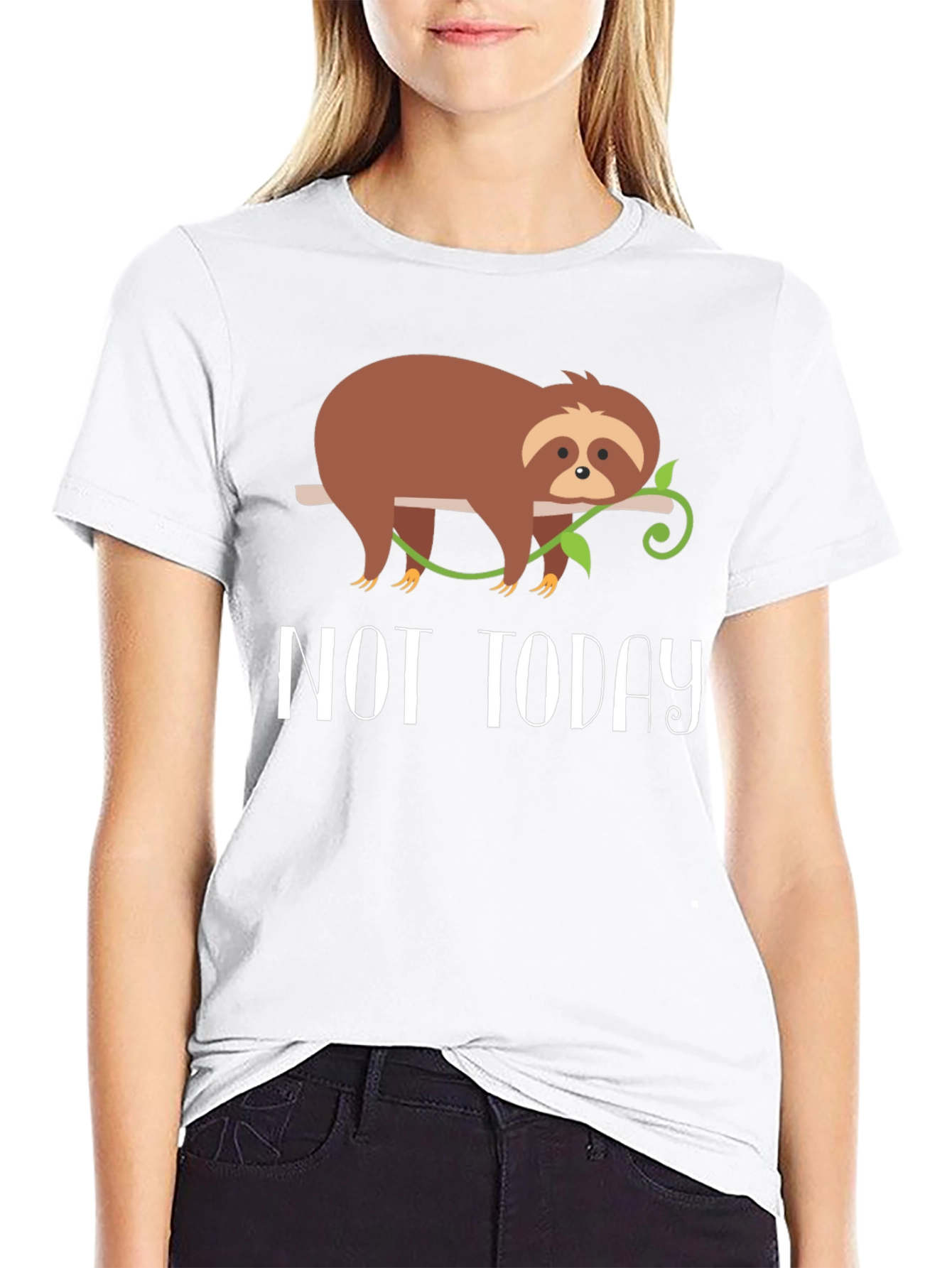 Funny Sloth Not Today T-Shirt