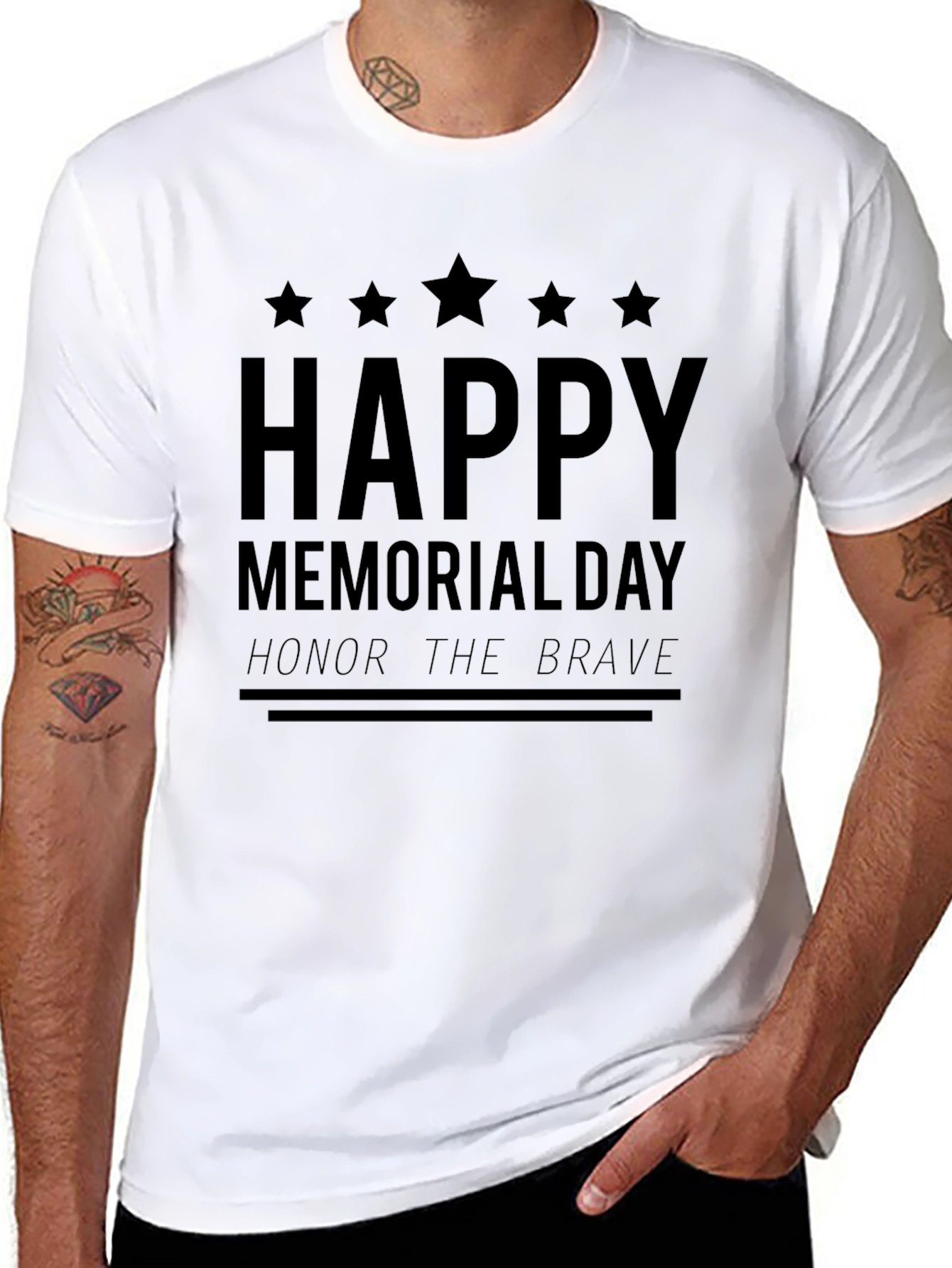 Happy Memorial Day Honor The Brave T-Shirt