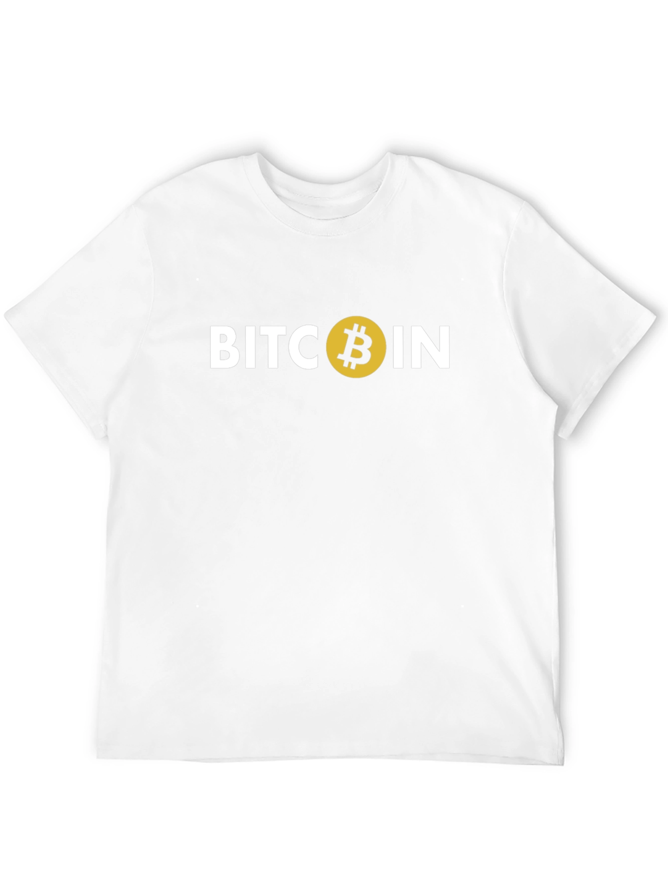 Bitcoin Cryptocurrency Graphic T-Shirt