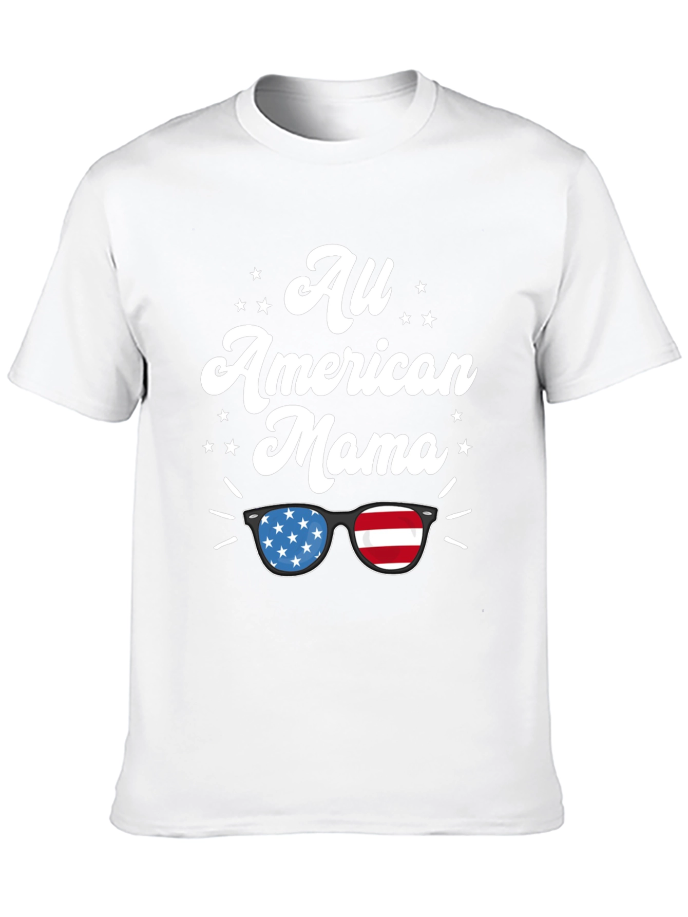 All American Mama Patriotic Graphic Tee