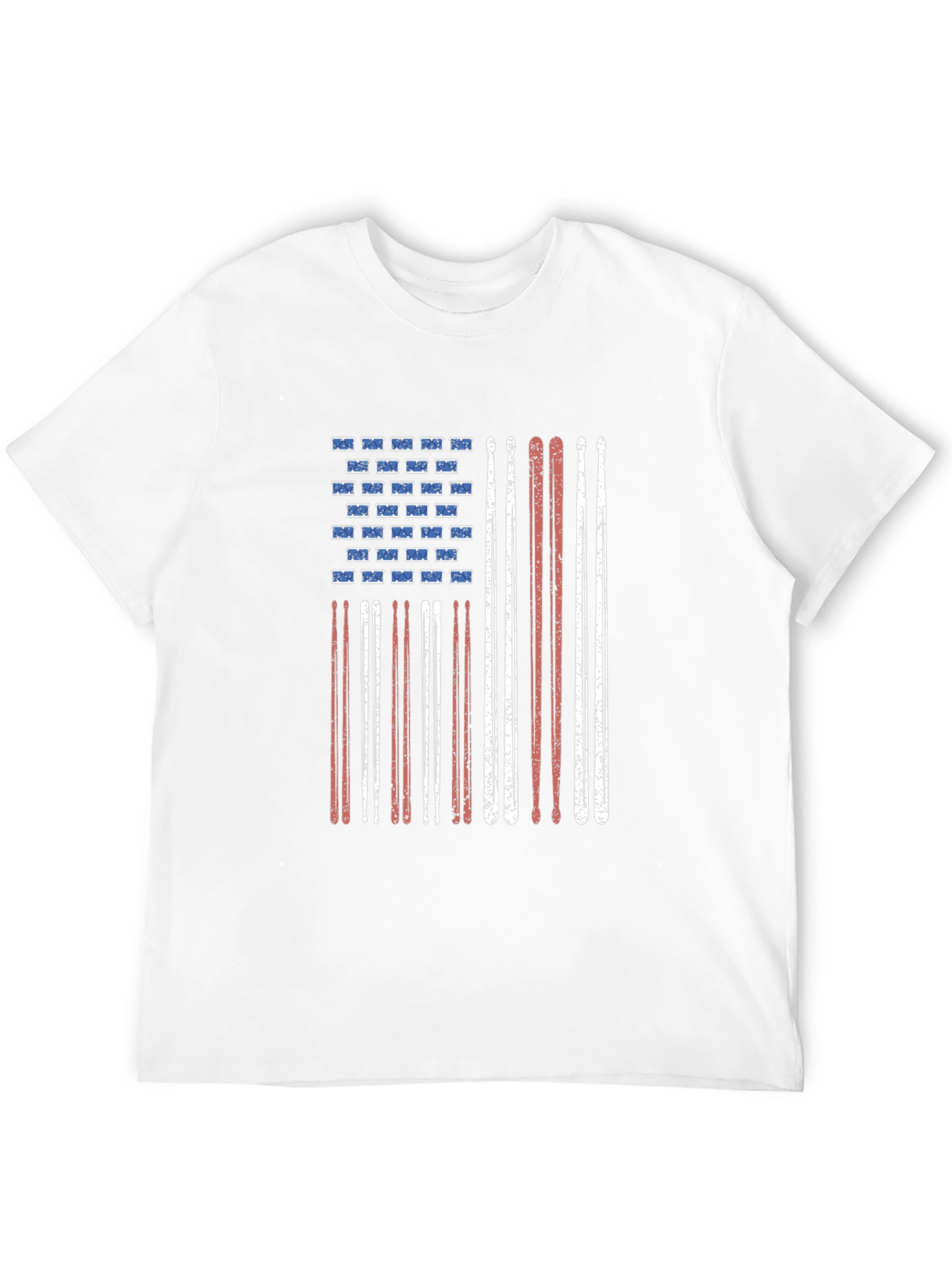 Drummer American Flag T-Shirt