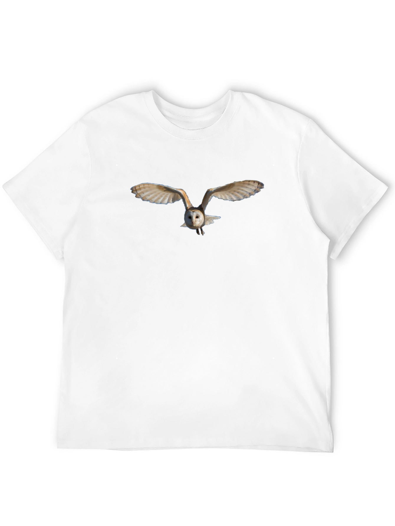 Owl Graphic Black T-Shirt - Nature Lover Tee