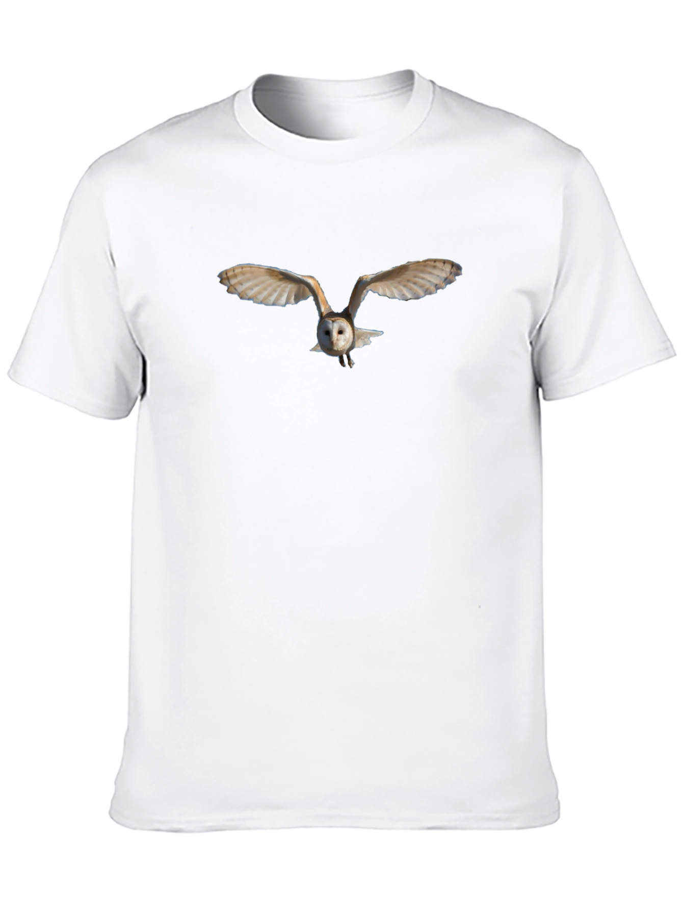 Owl Graphic Black T-Shirt - Nature Lover Tee
