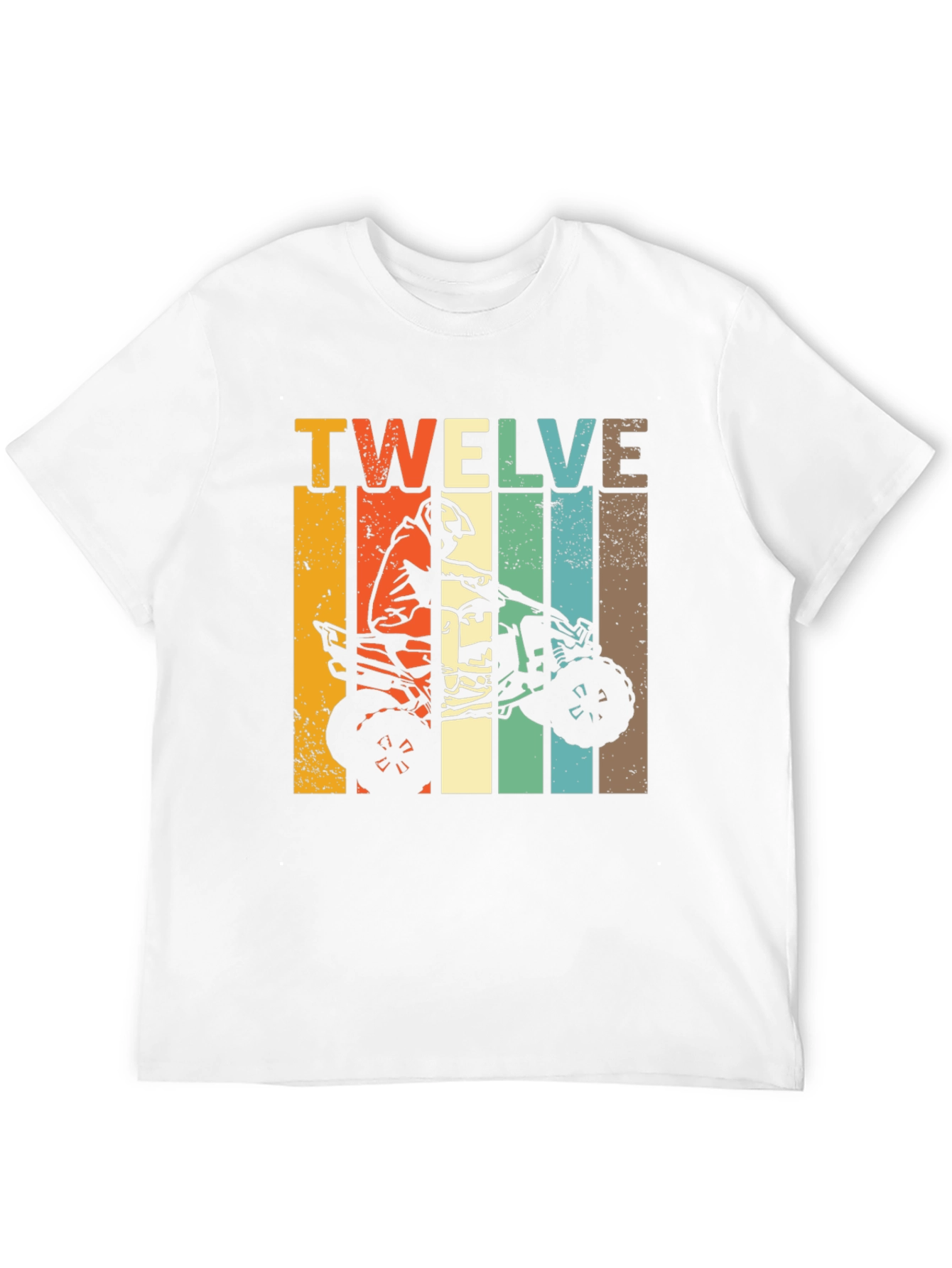 Twelve ATV Rider T-Shirt - Black