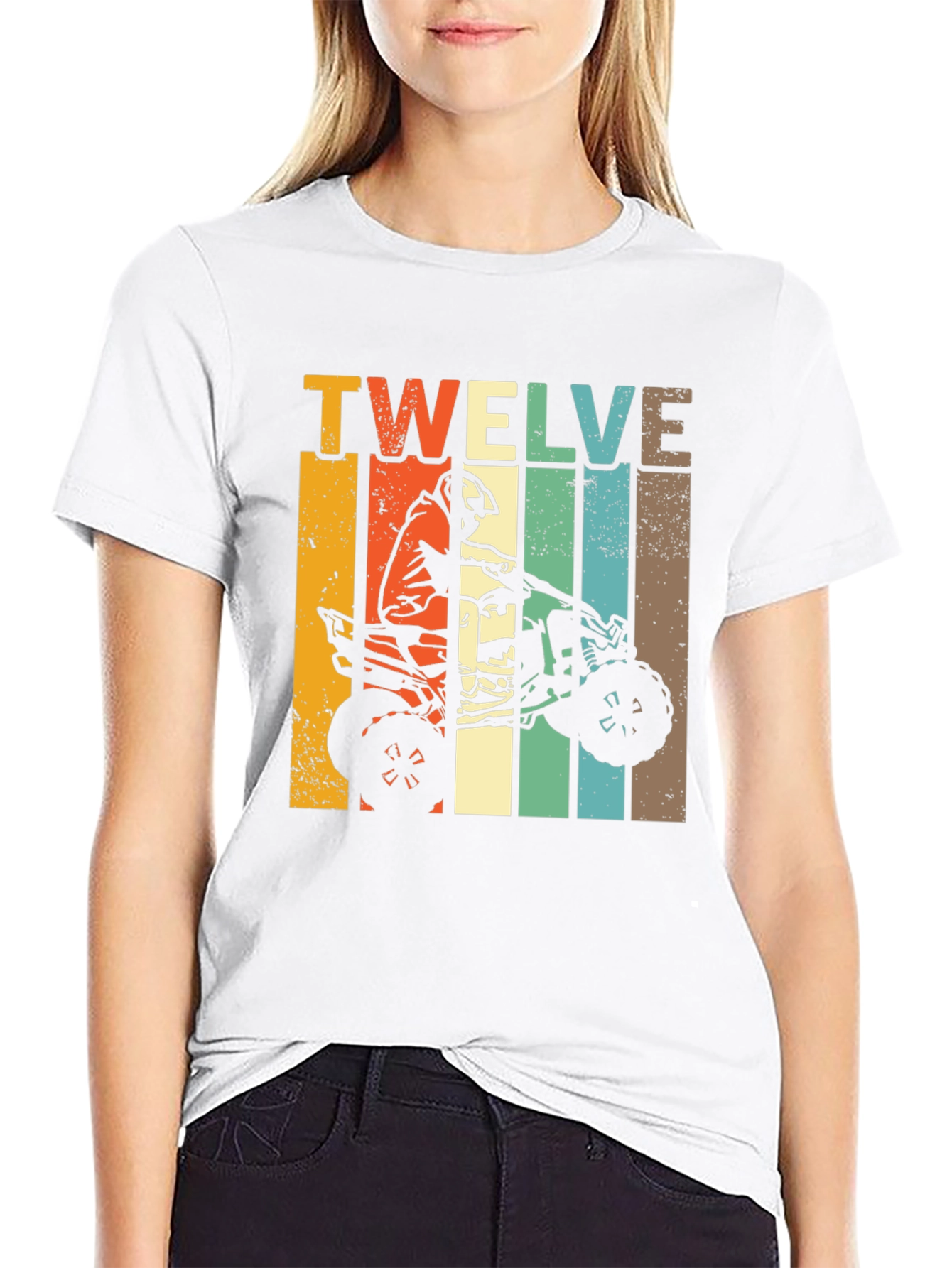 Twelve ATV Rider T-Shirt - Black