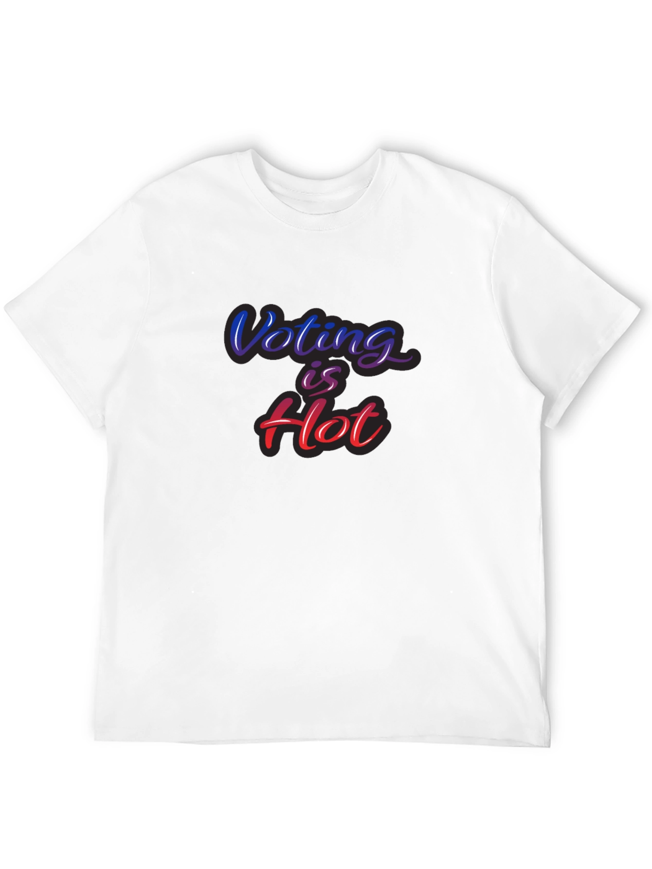 Voting is Hot Graphic T-Shirt - Vote!
