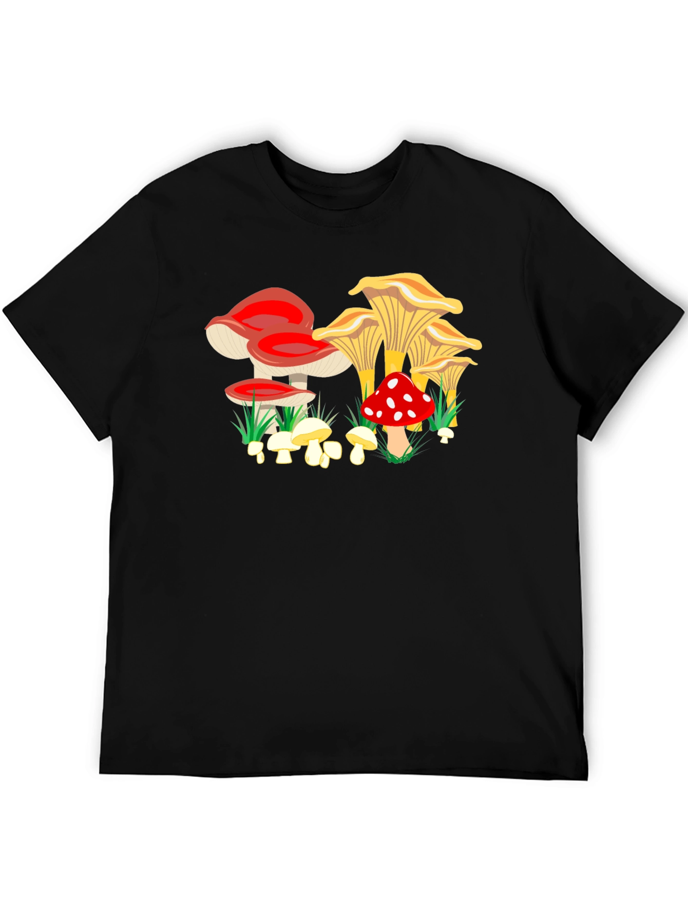 Mushroom Graphic Tee - Funky Fungi Design