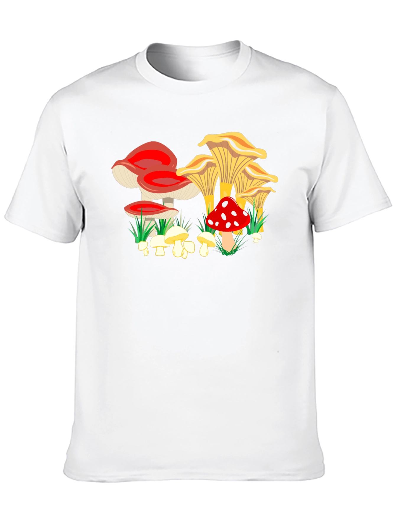 Mushroom Graphic Tee - Funky Fungi Design