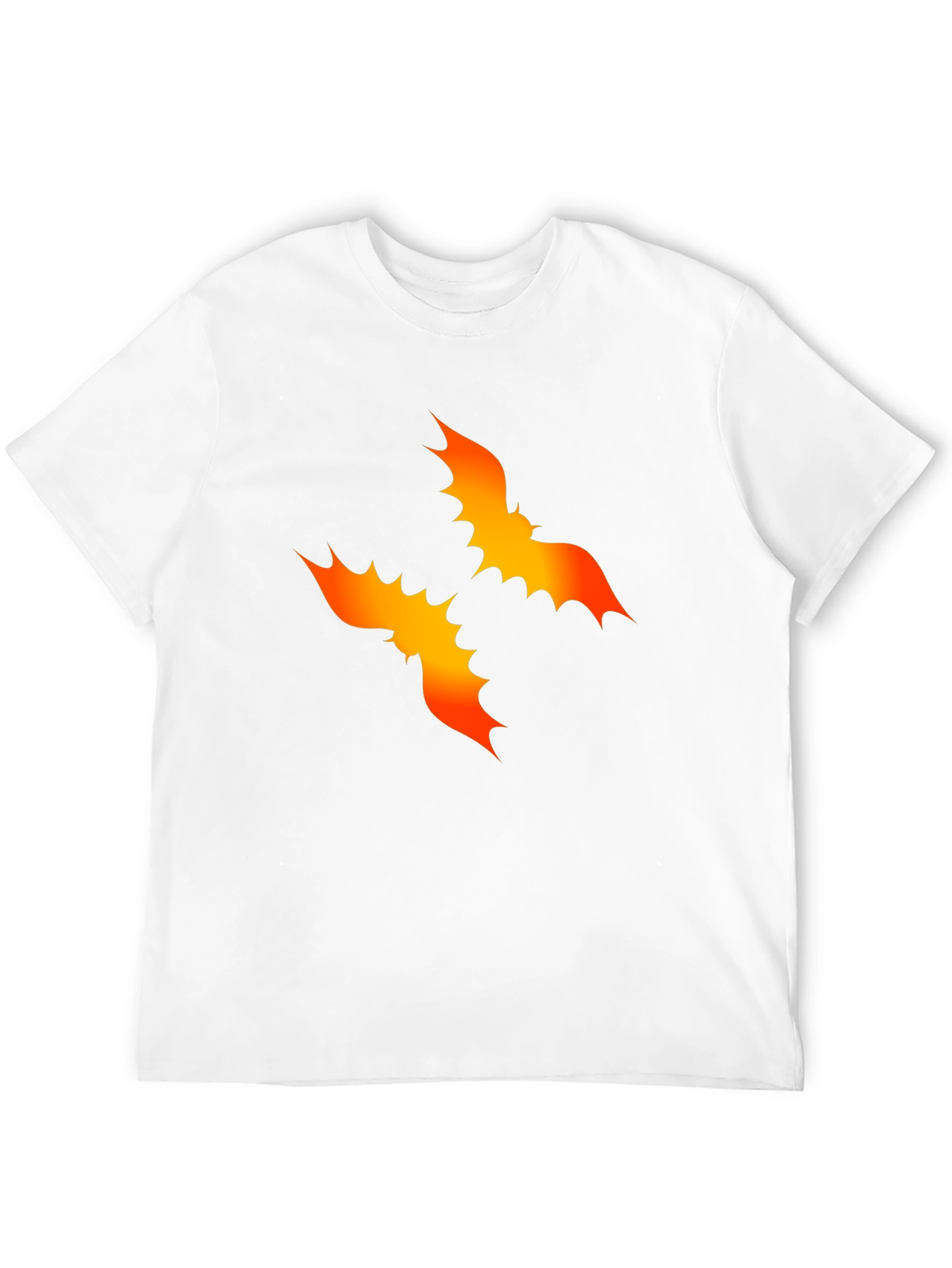 Bat Graphic Black Tee - Halloween Style