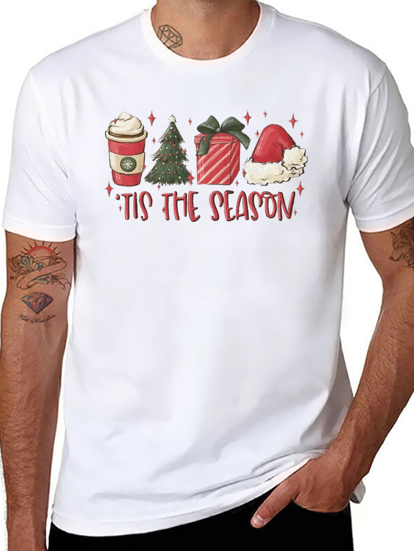 Tis the Season Festive Graphic Tee