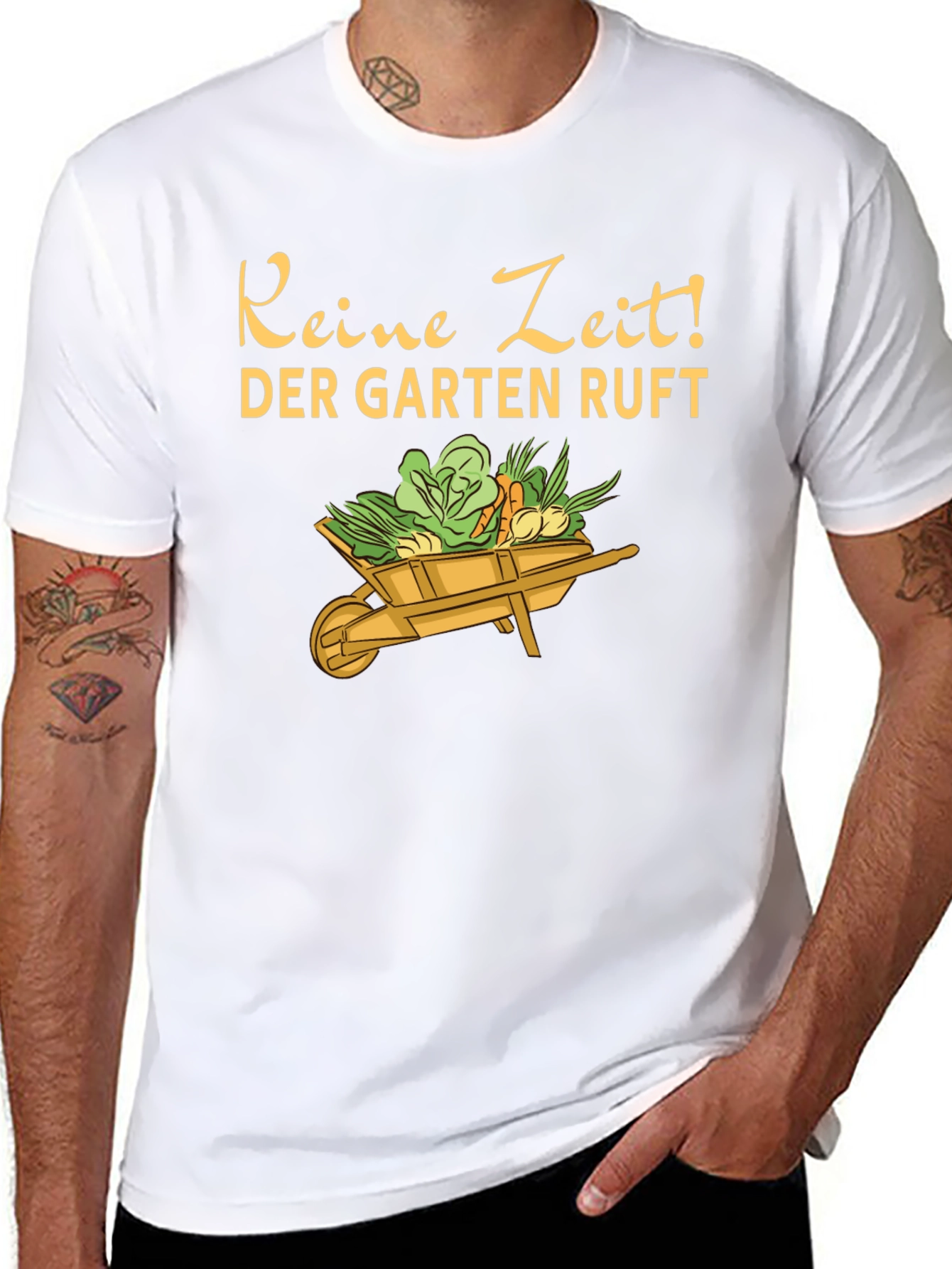 Garten Ruft Mens T-Shirt