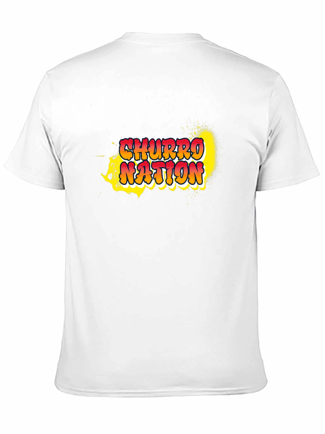 Churro Nation Graphic T-Shirt - Casual Black Tee
