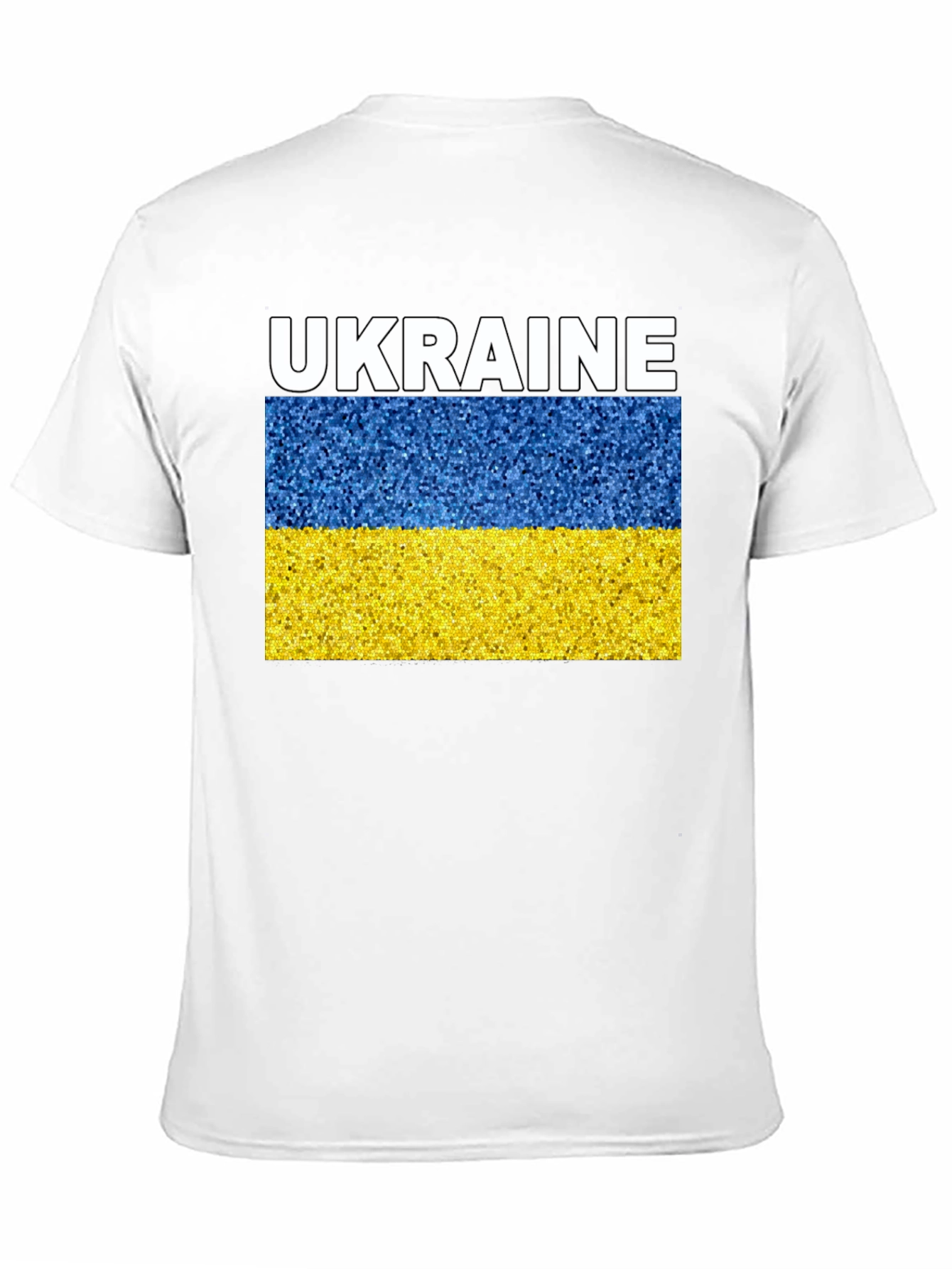 Ukraine Flag T-Shirt - Patriotic Design