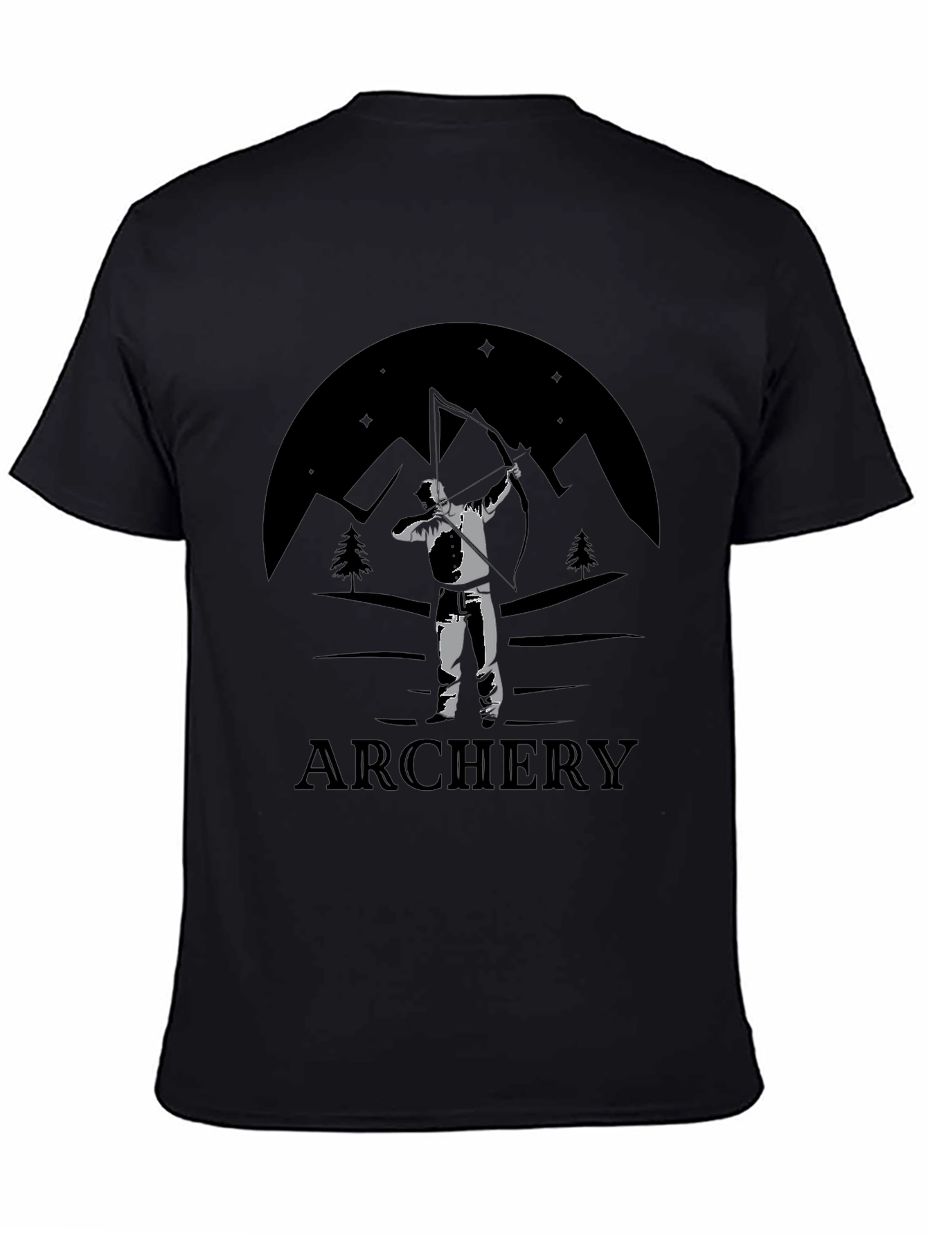 Archery Mountain Scene T-Shirt