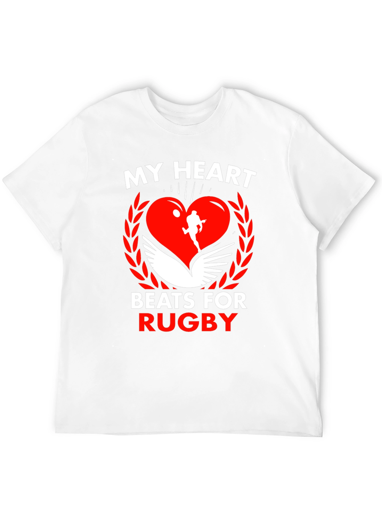 My Heart Beats For Rugby T-Shirt