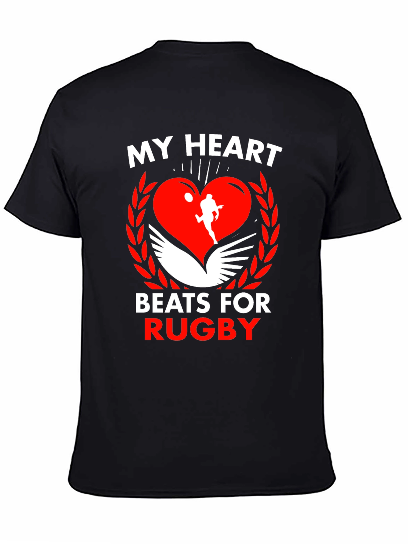 My Heart Beats For Rugby T-Shirt
