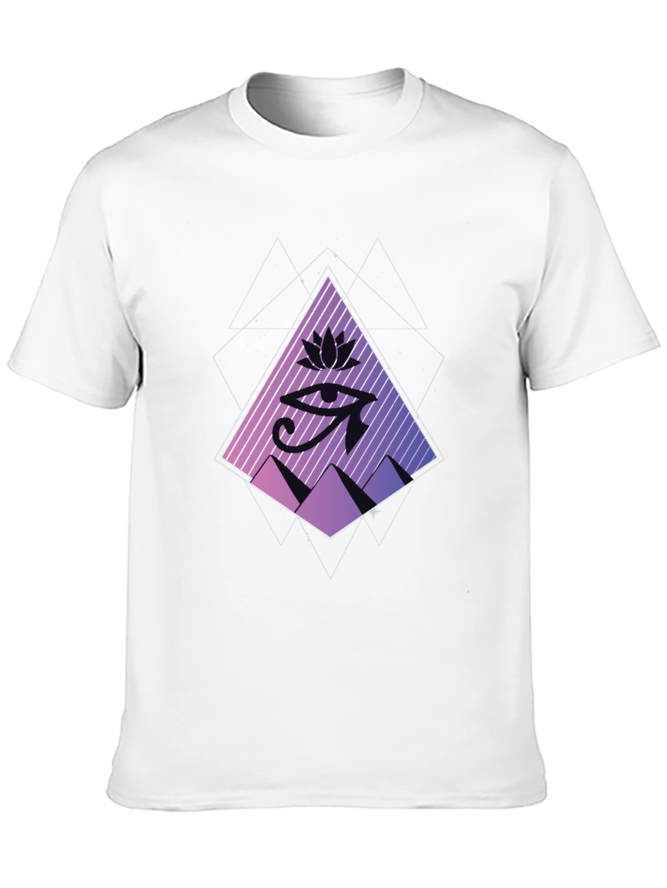 Eye of Horus Graphic Tee - Black
