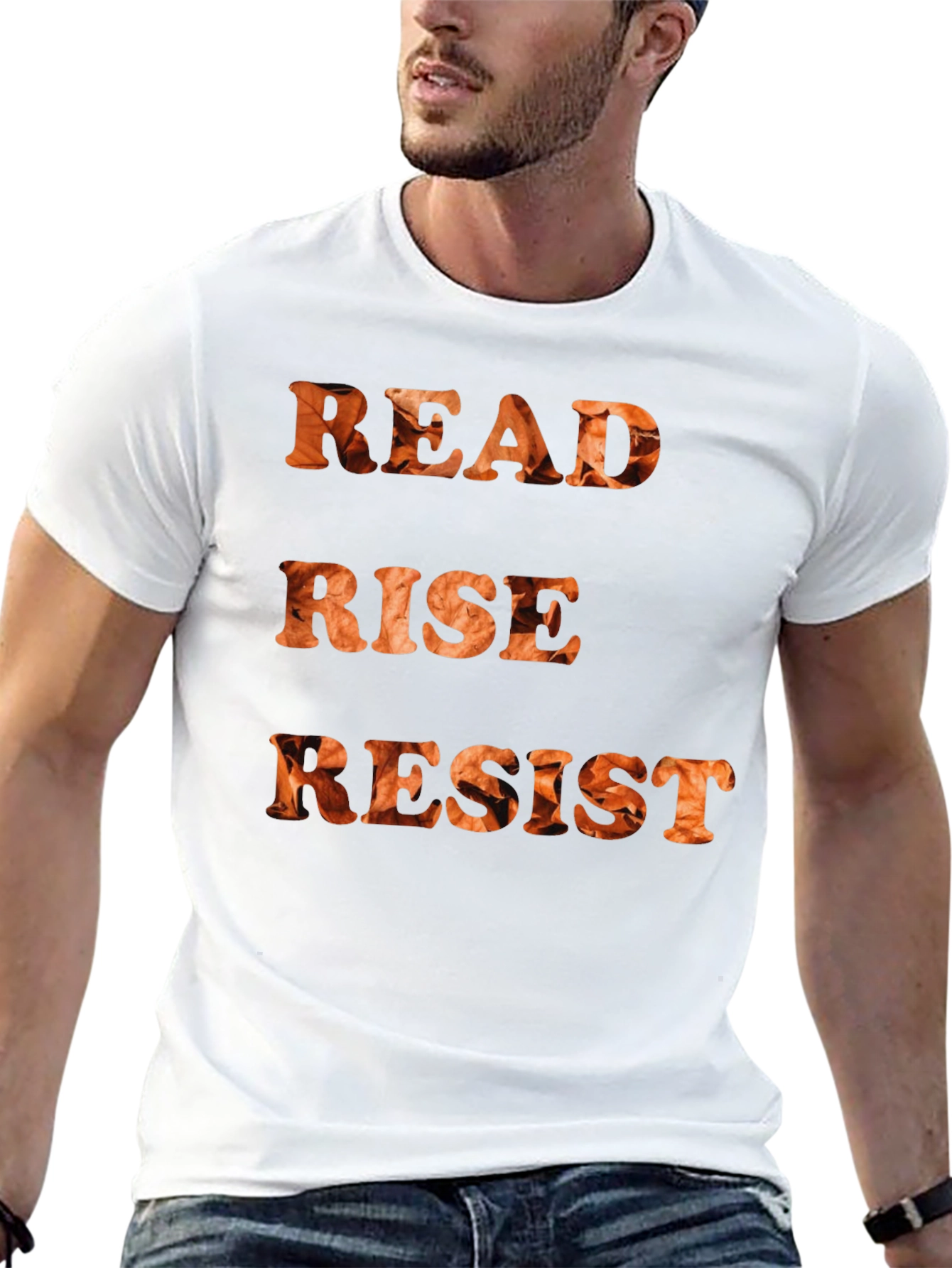 Read Rise Resist Graphic Tee - Black