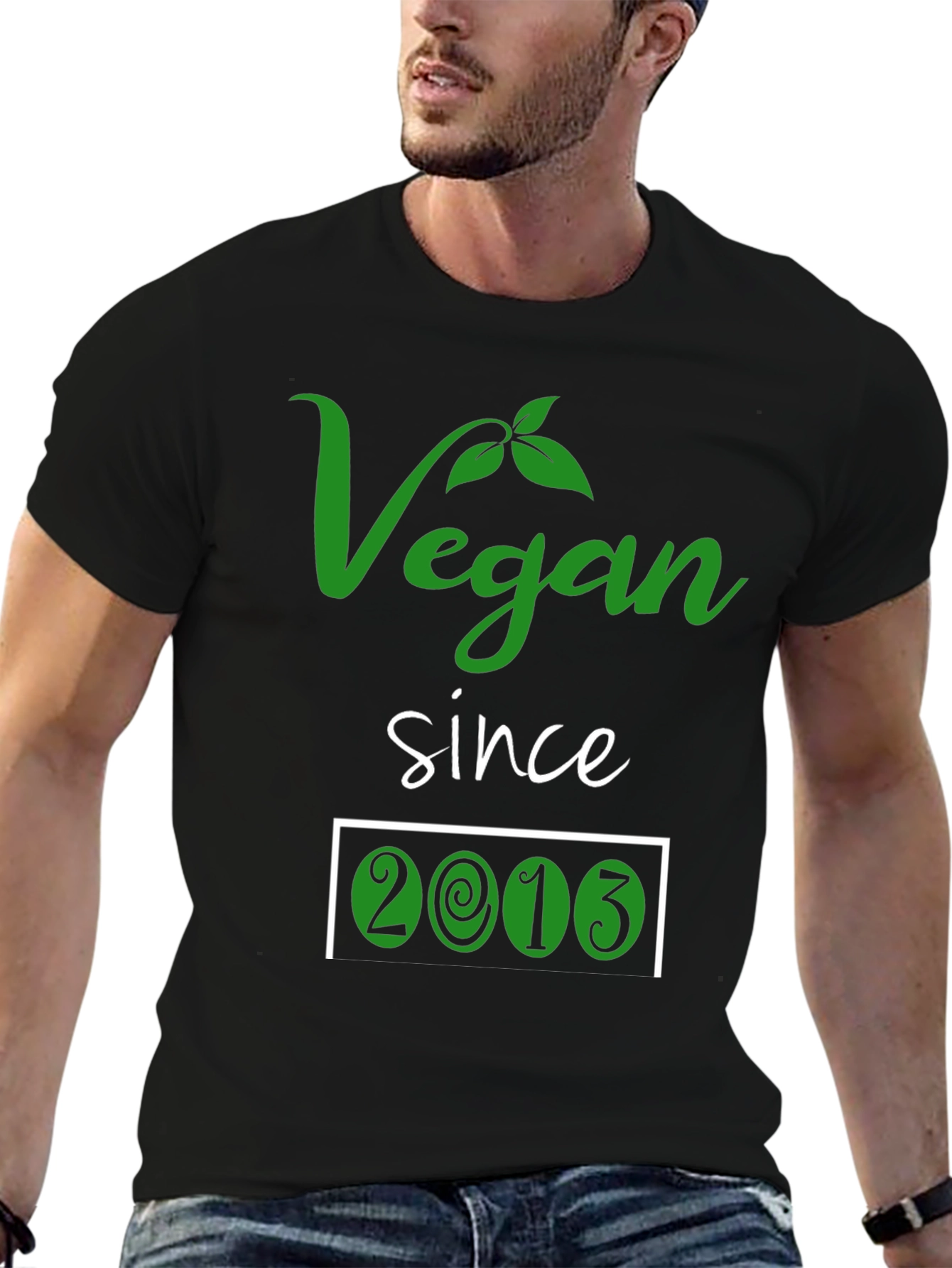 Vegan Since 2013 T-Shirt - Plant Based Lifestyle