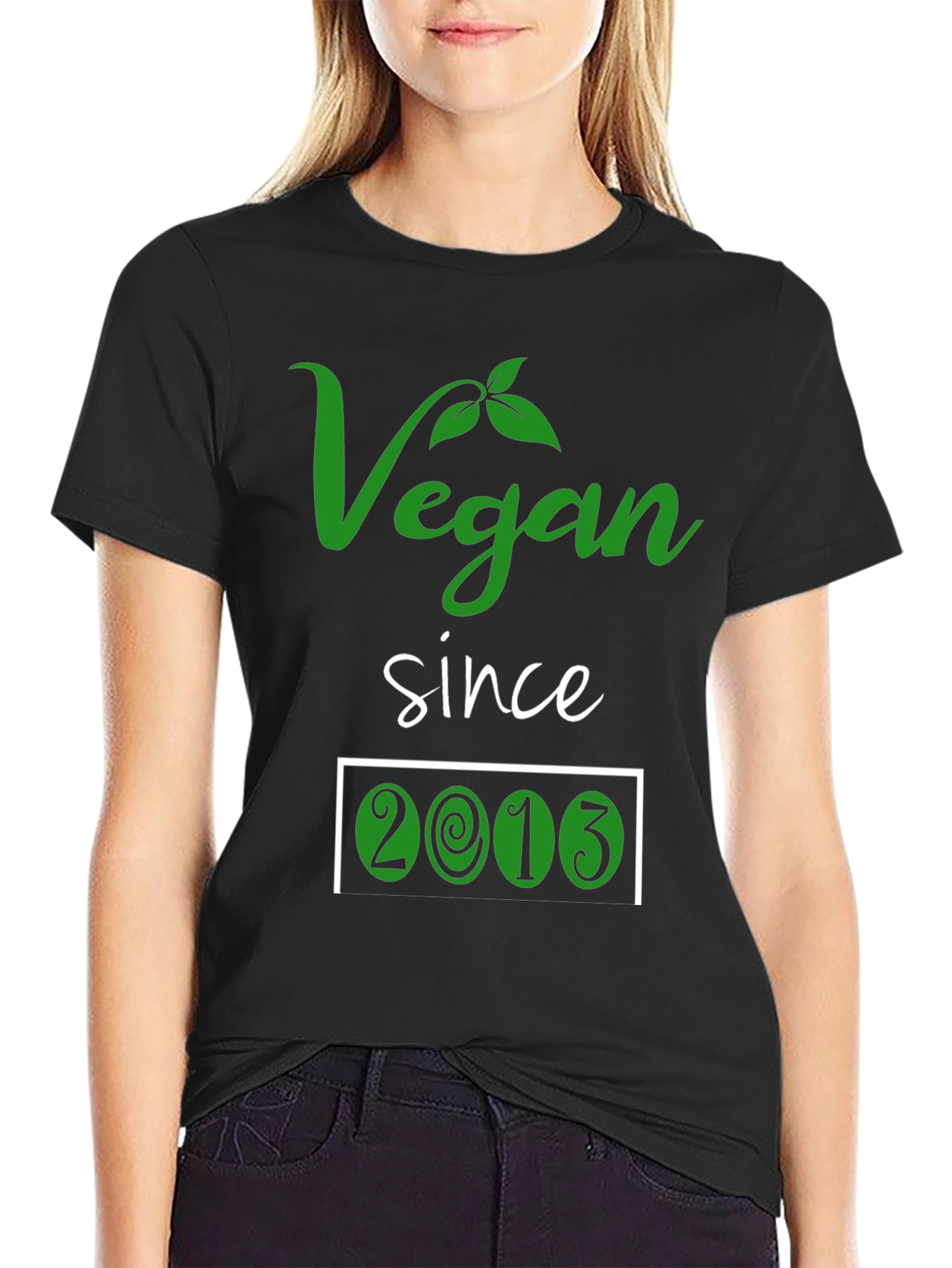 Vegan Since 2013 T-Shirt - Plant Based Lifestyle