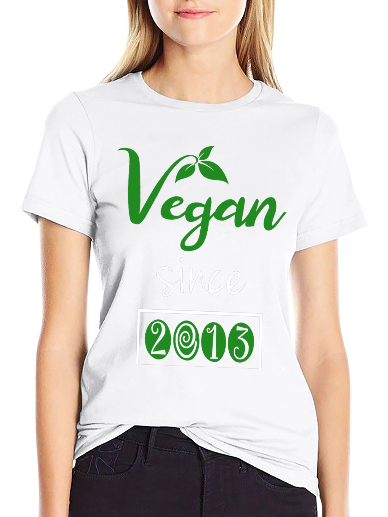 Vegan Since 2013 T-Shirt - Plant Based Lifestyle
