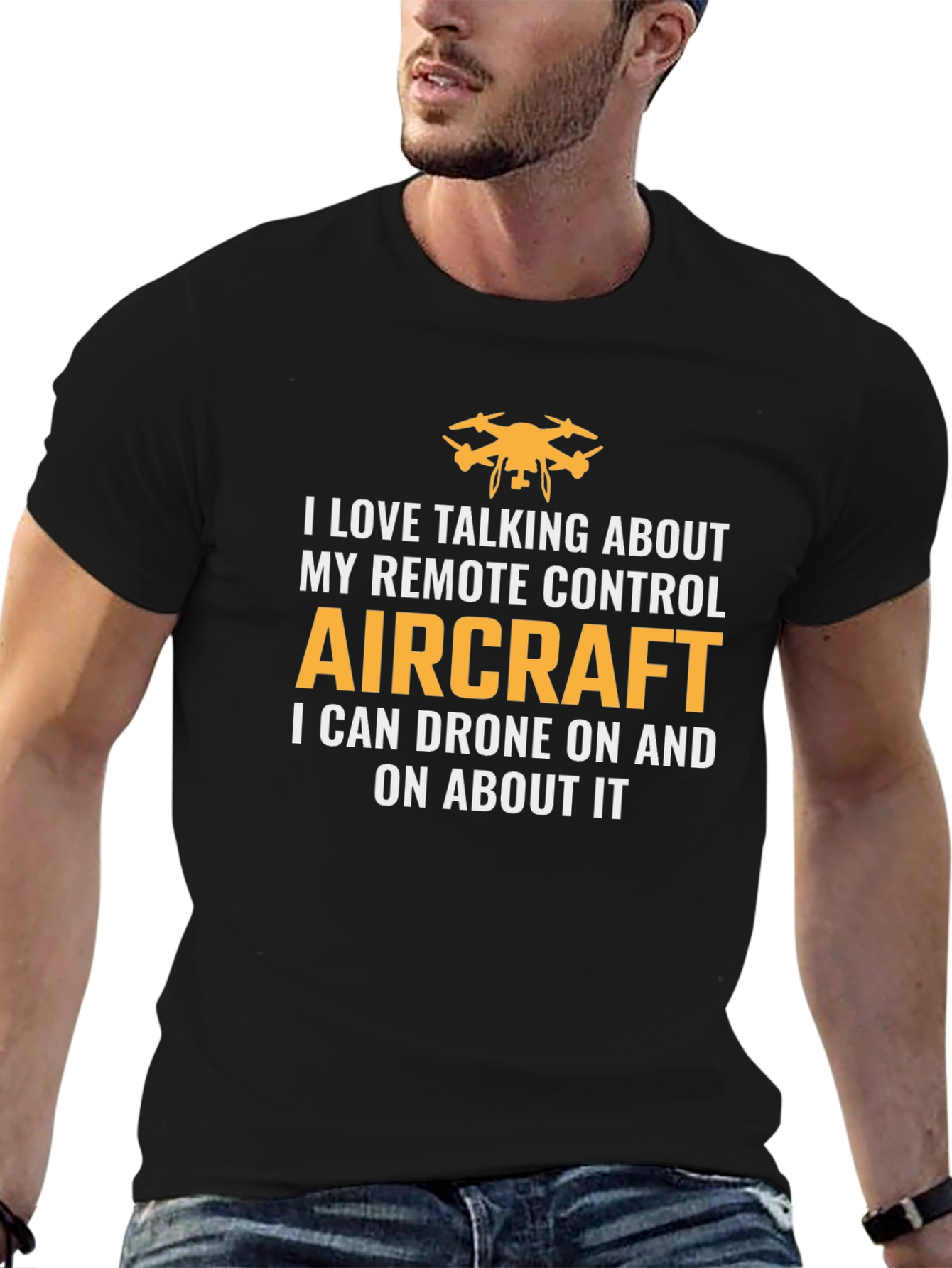 Drone Enthusiast T-Shirt - Remote Control Aircraft Apparel