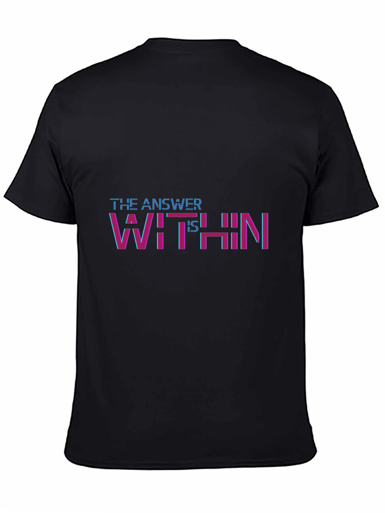 The Answer Is Within T-Shirt - Black