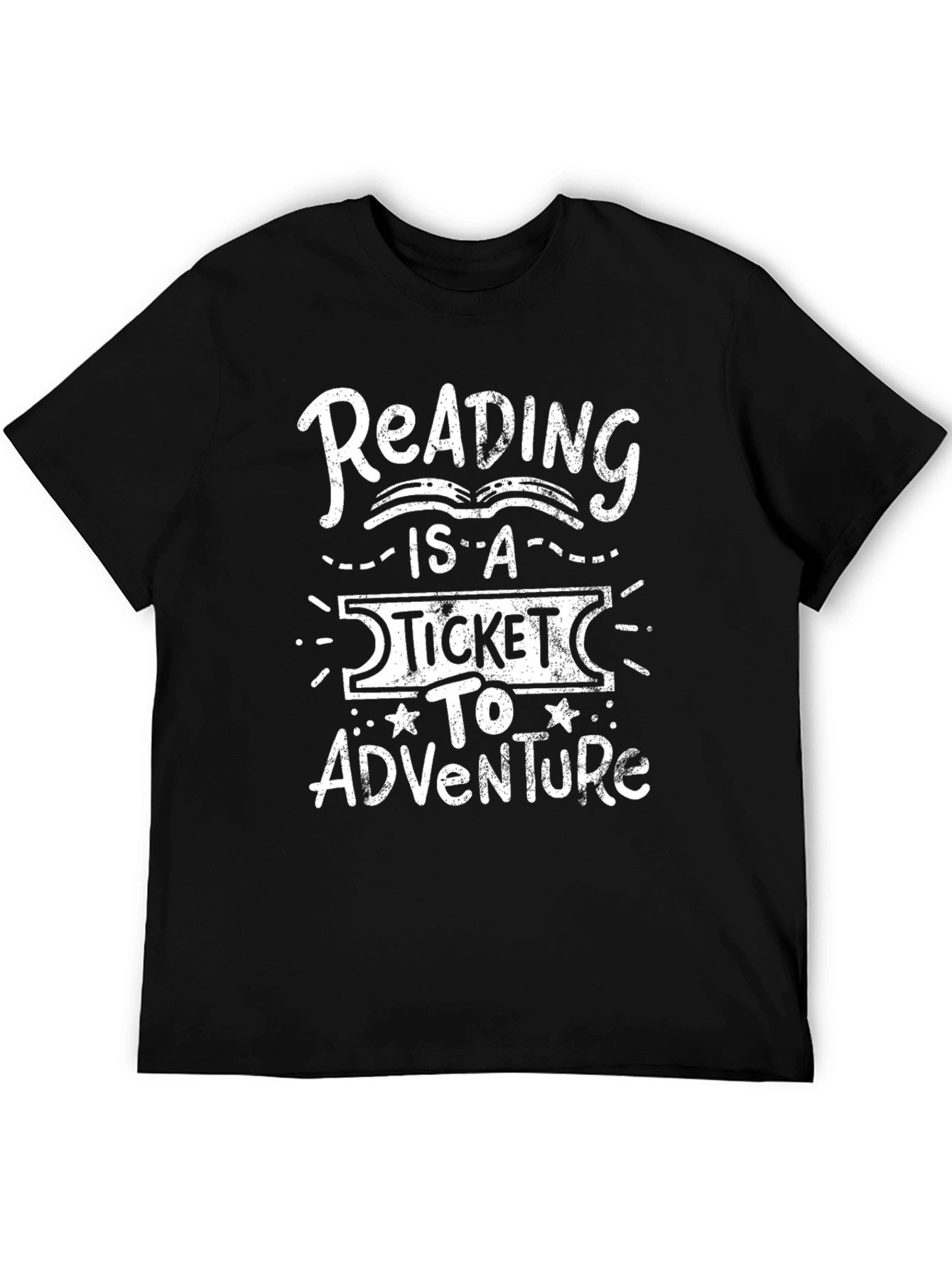 Reading is a Ticket to Adventure Graphic Tee