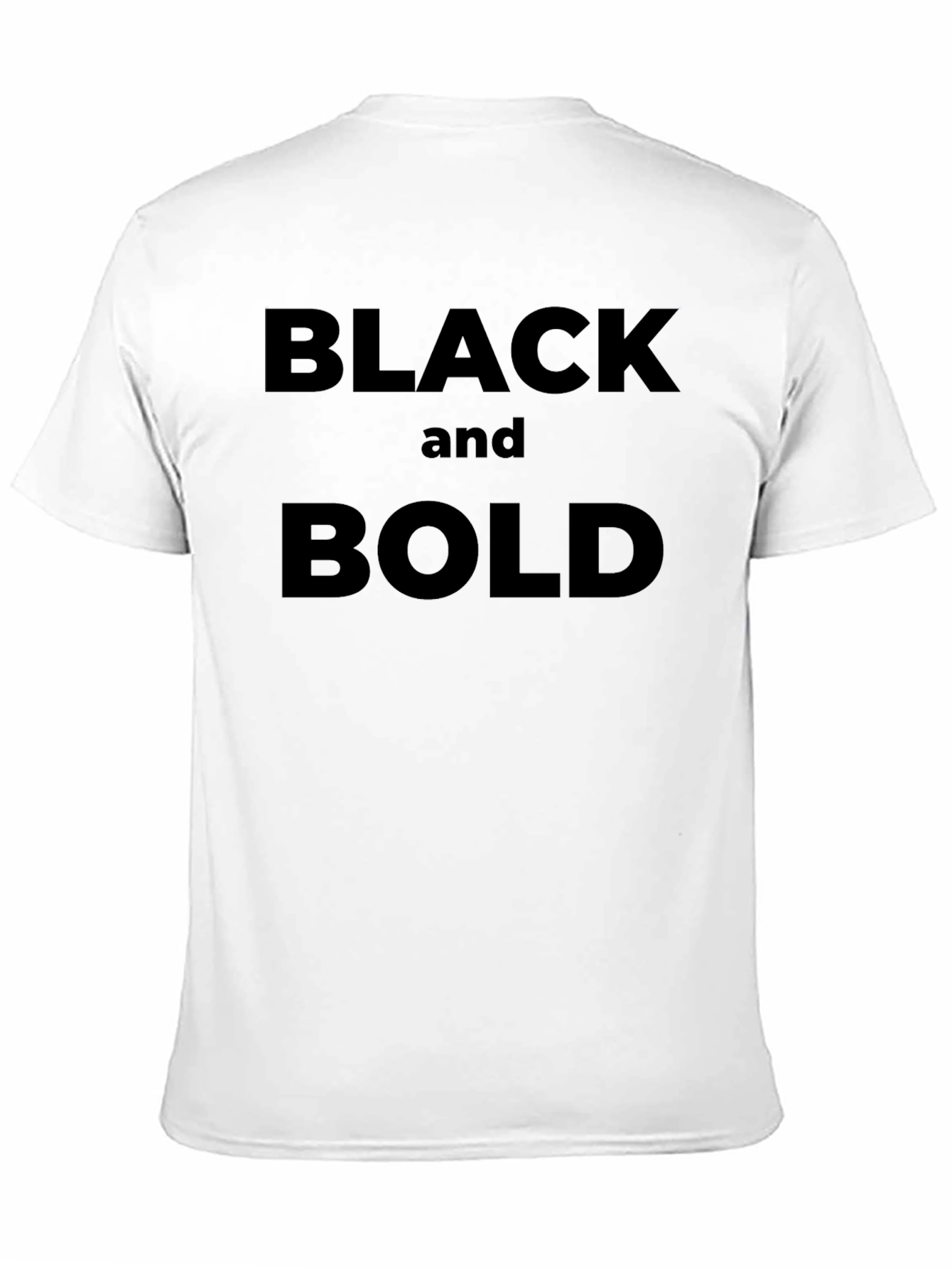 Black and Bold Graphic Tee