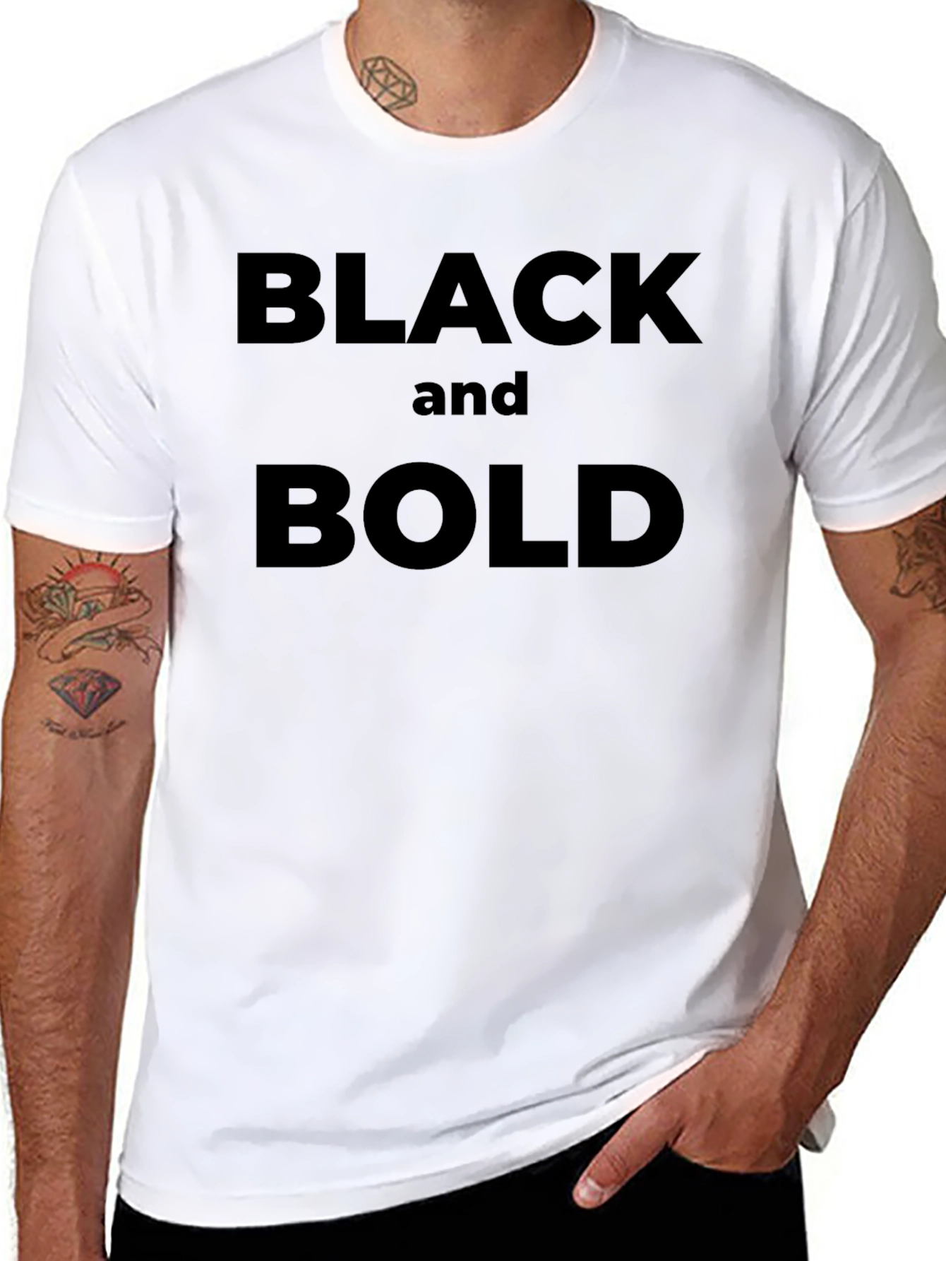 Black and Bold Graphic Tee