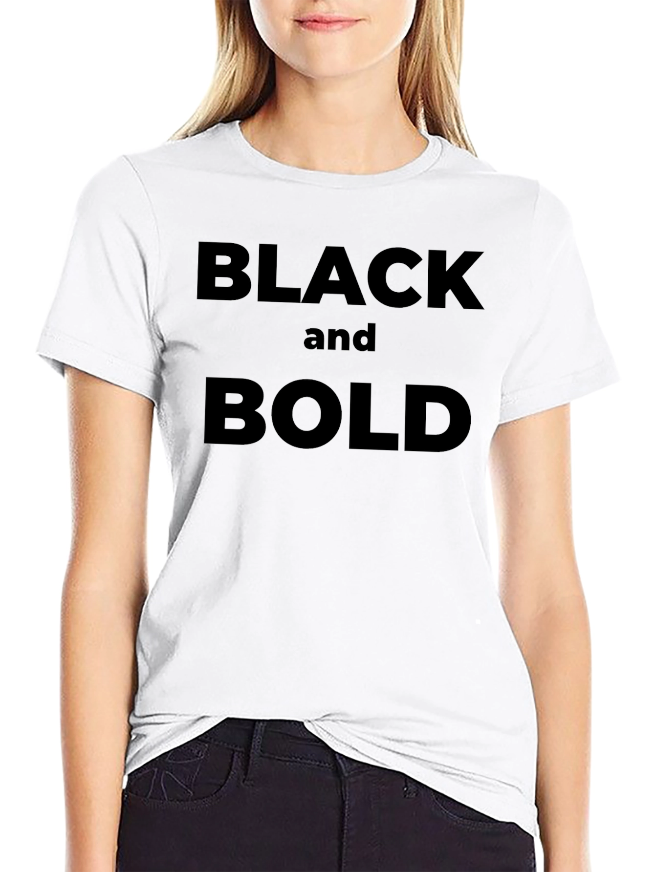 Black and Bold Graphic Tee