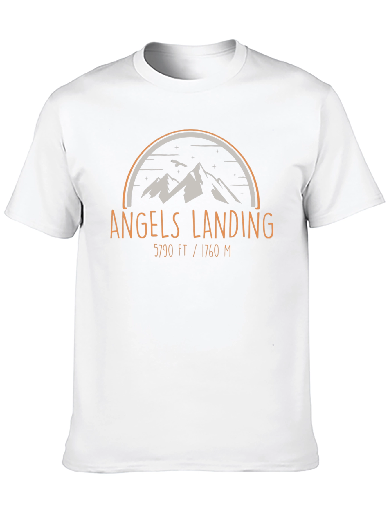 Angels Landing Graphic Tee - Mountain Adventure
