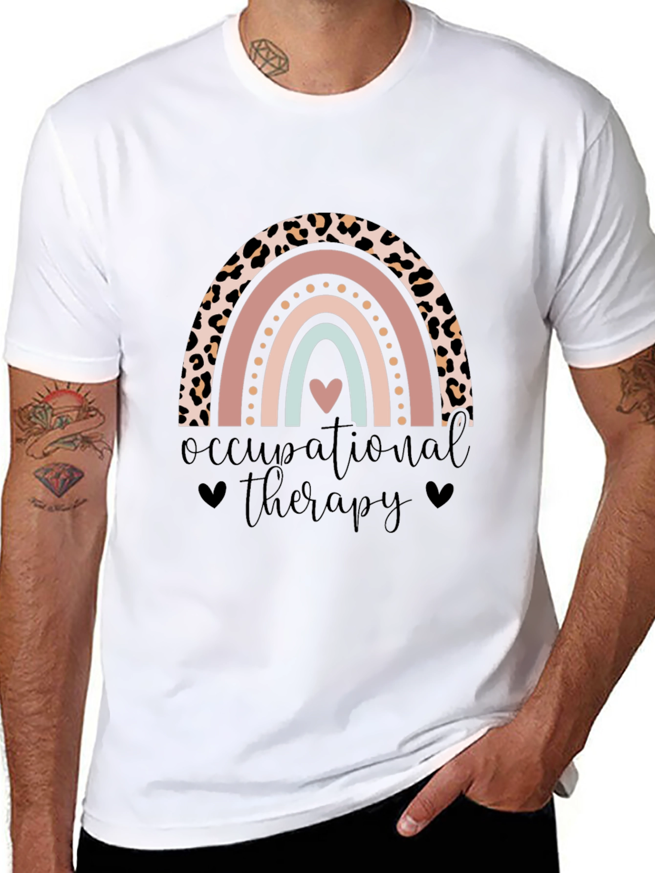 Occupational Therapy Rainbow T-Shirt