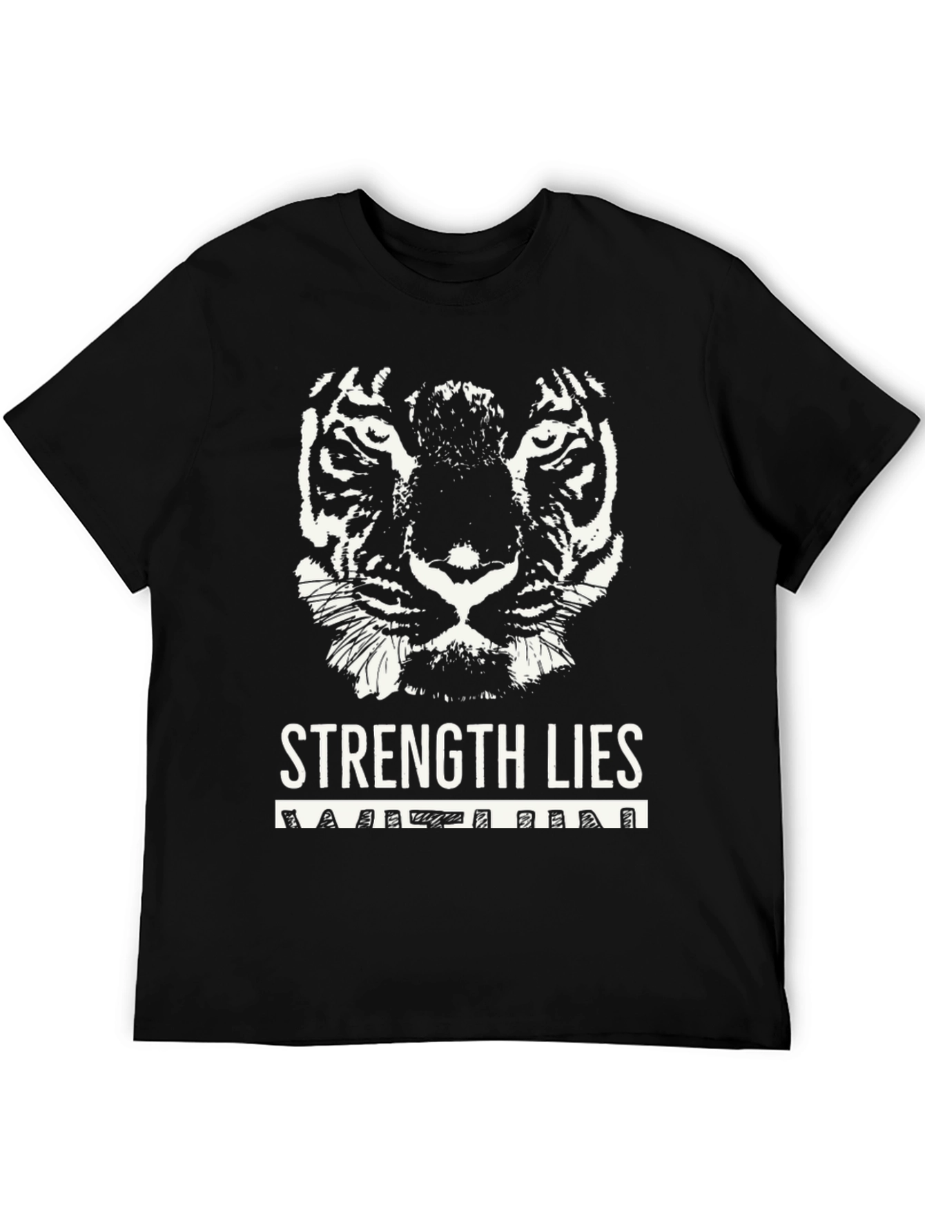 Strength Within Tiger Graphic Tee