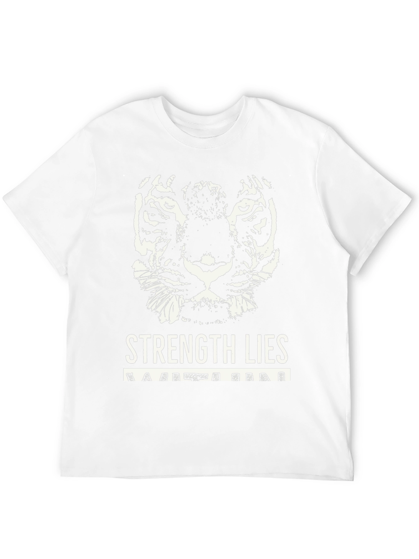 Strength Within Tiger Graphic Tee