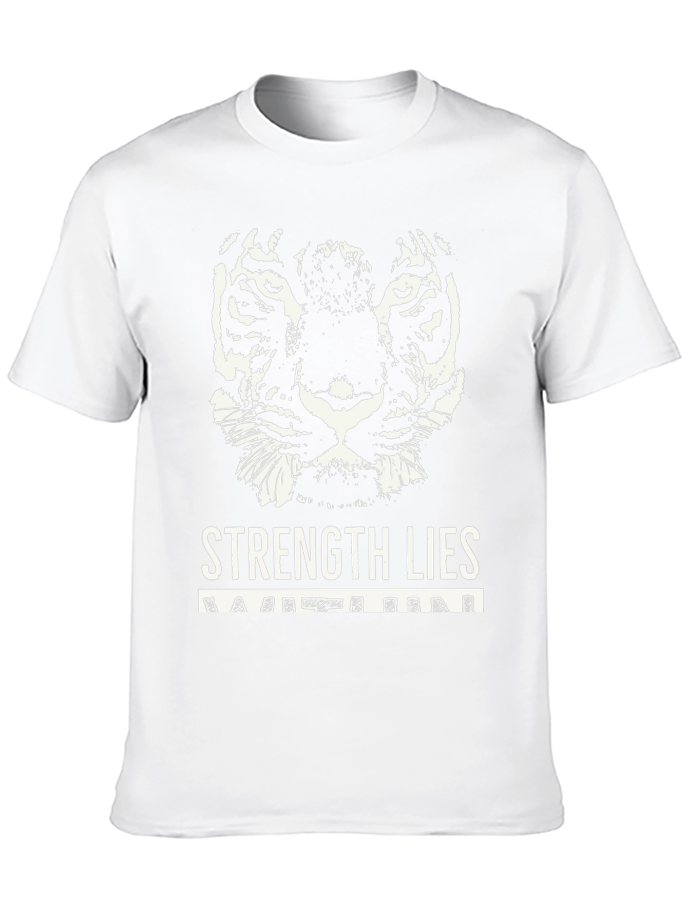 Strength Within Tiger Graphic Tee