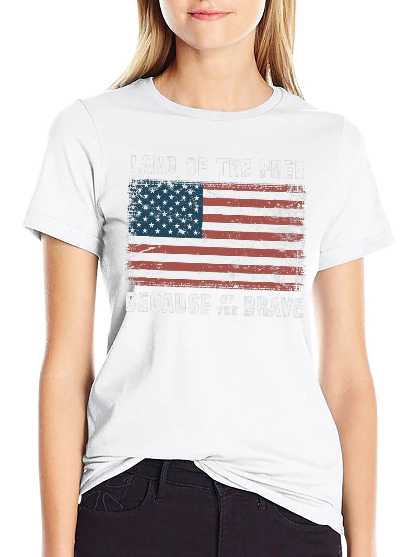 Land of the Free Patriotic T-Shirt
