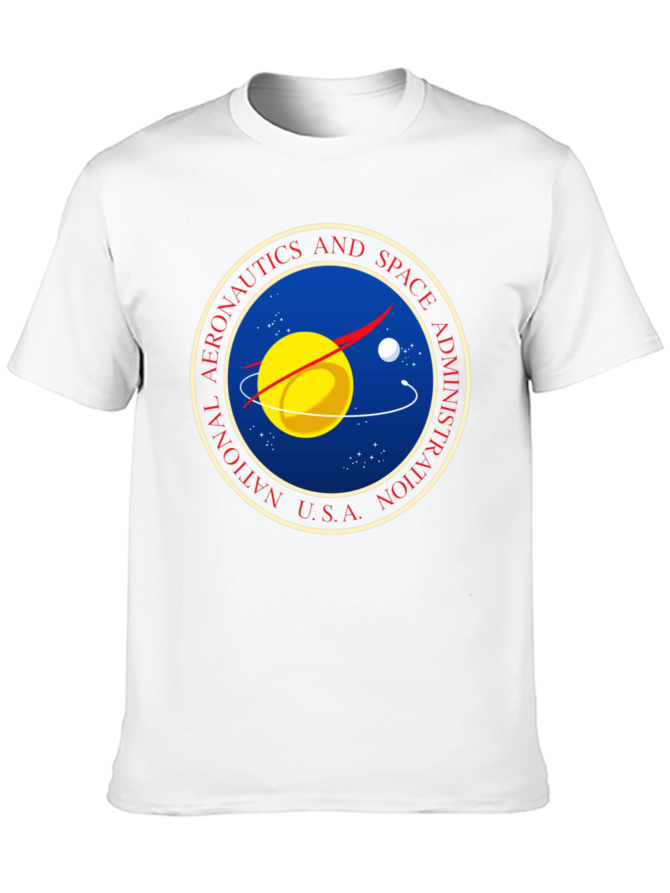 NASA Logo Graphic Black T-Shirt