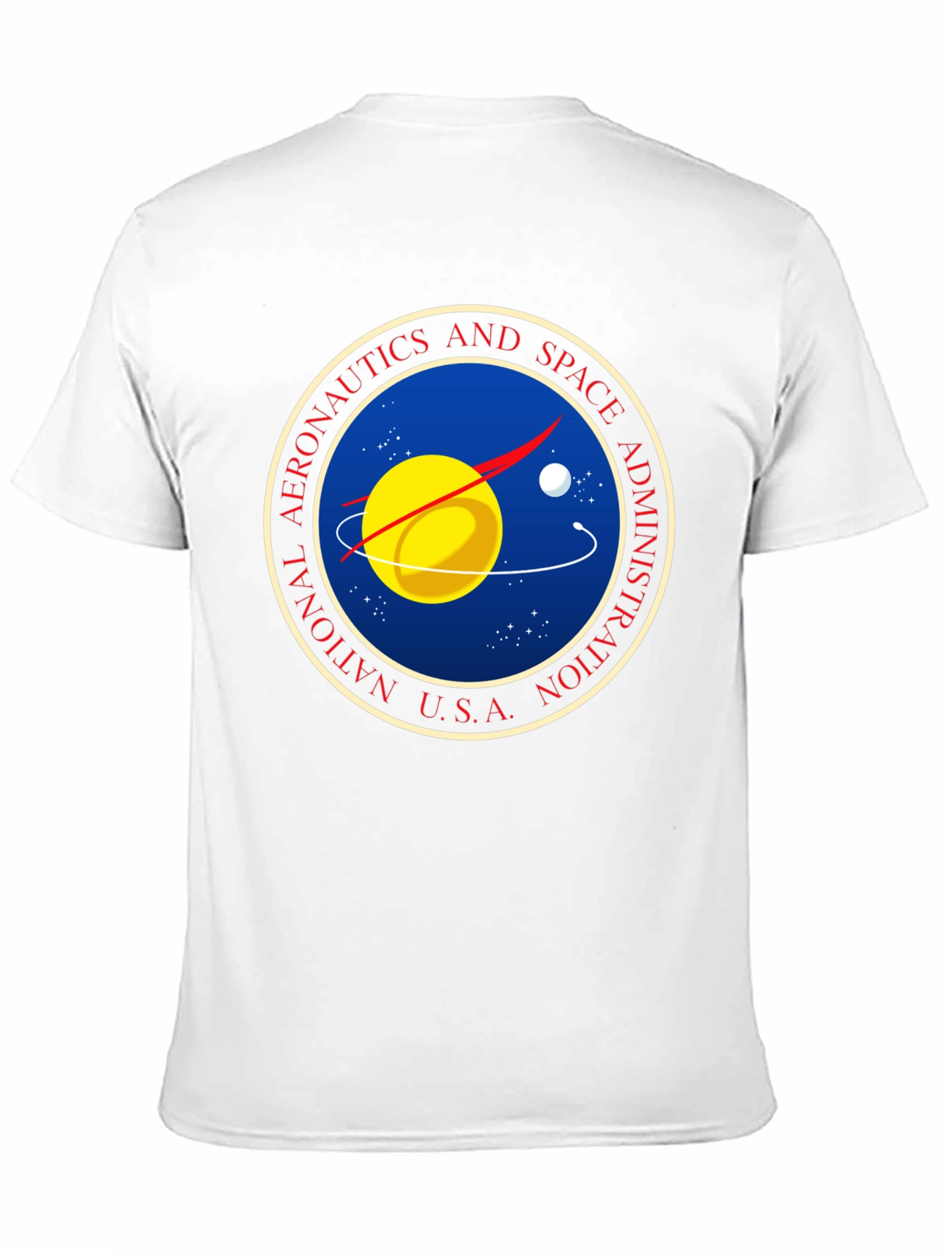 NASA Logo Graphic Black T-Shirt