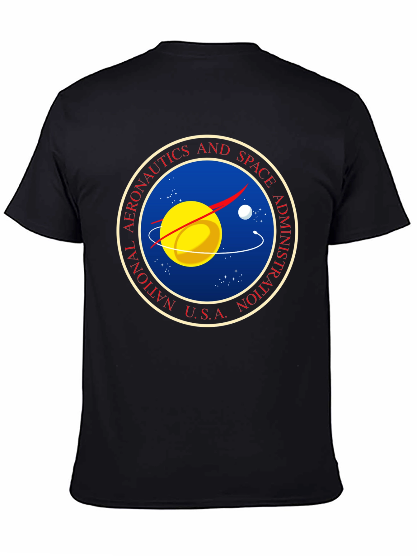 NASA Logo Graphic Black T-Shirt