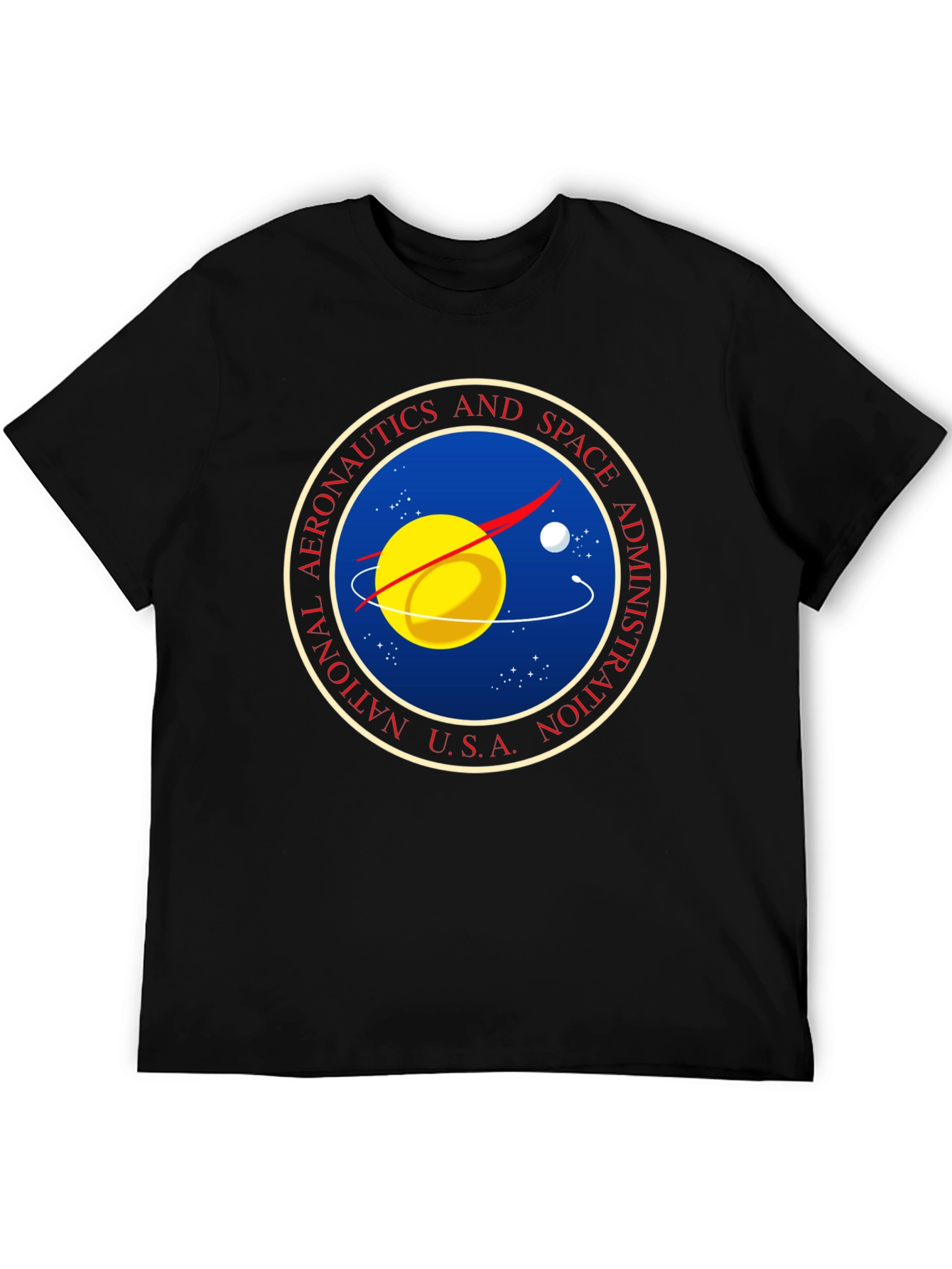 NASA Logo Graphic Black T-Shirt