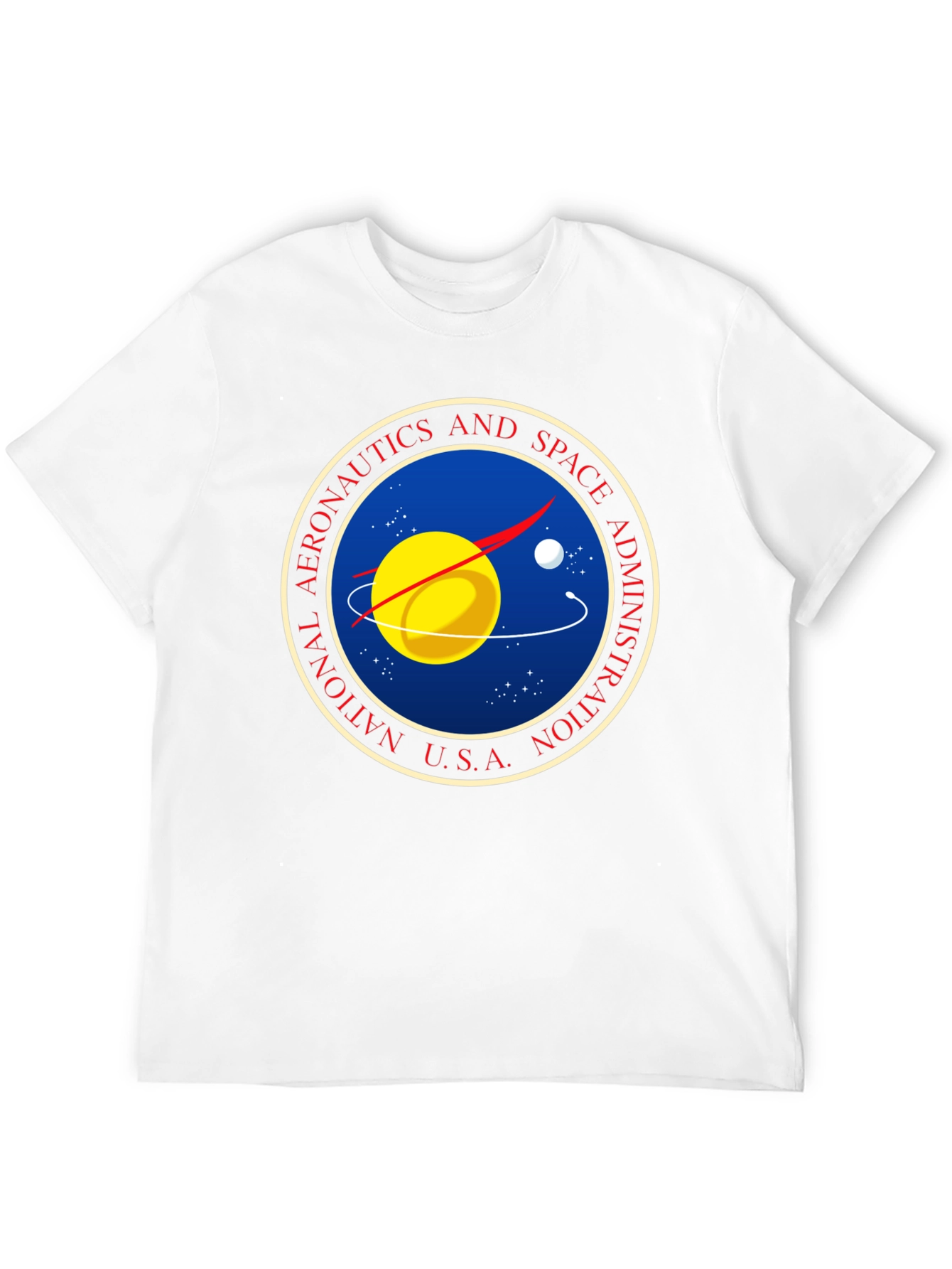 NASA Logo Graphic Black T-Shirt